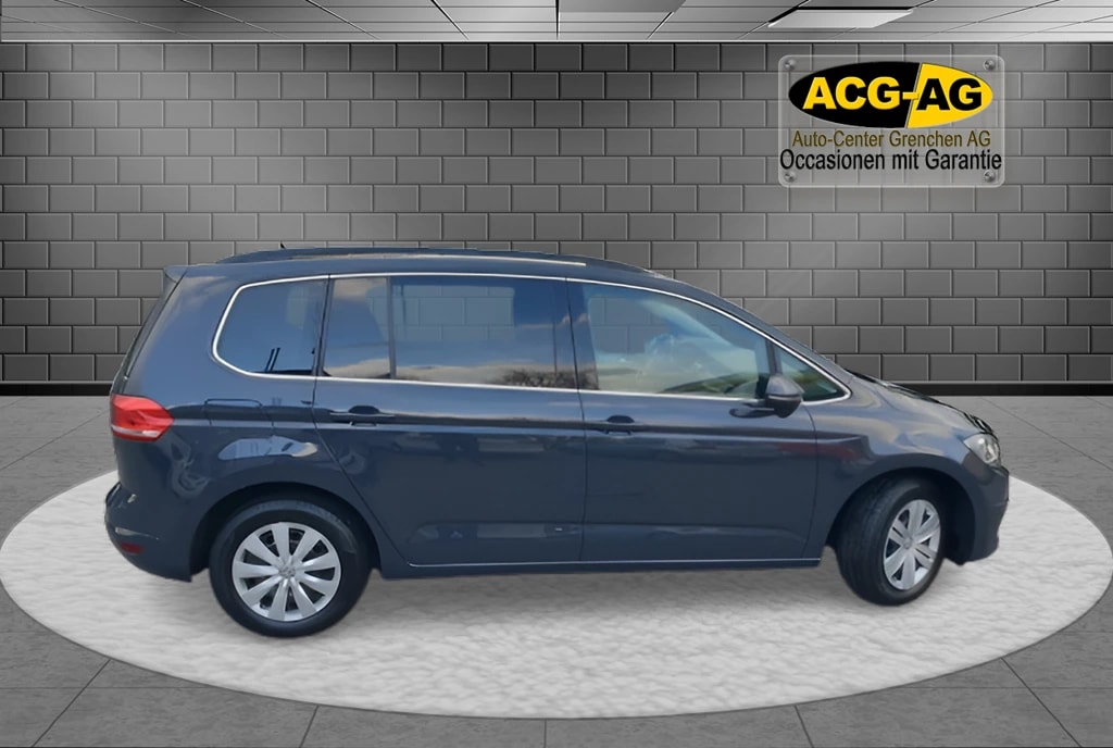 VW Touran 1.6 TDI BlueMotion Technology Sound DSG ** 7-Plätzer ** Gr-Navi ** RF-Kamera ** ACC ** Sitzheizung ** Frisch Ab MFK **-image-5