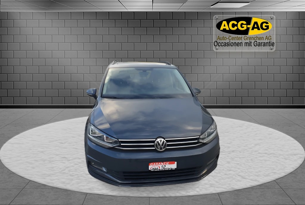 VW Touran 1.6 TDI BlueMotion Technology Sound DSG ** 7-Plätzer ** Gr-Navi ** RF-Kamera ** ACC ** Sitzheizung ** Frisch Ab MFK **-image-1