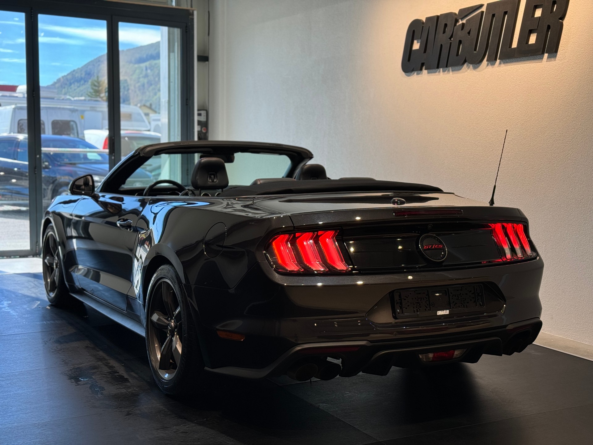 FORD Mustang Convertible 5.0 V8 GT California Special Automat 🚀 GT/CS DARK MATTER GREY - SONDER-EDITION 499.- / Monat-image-11