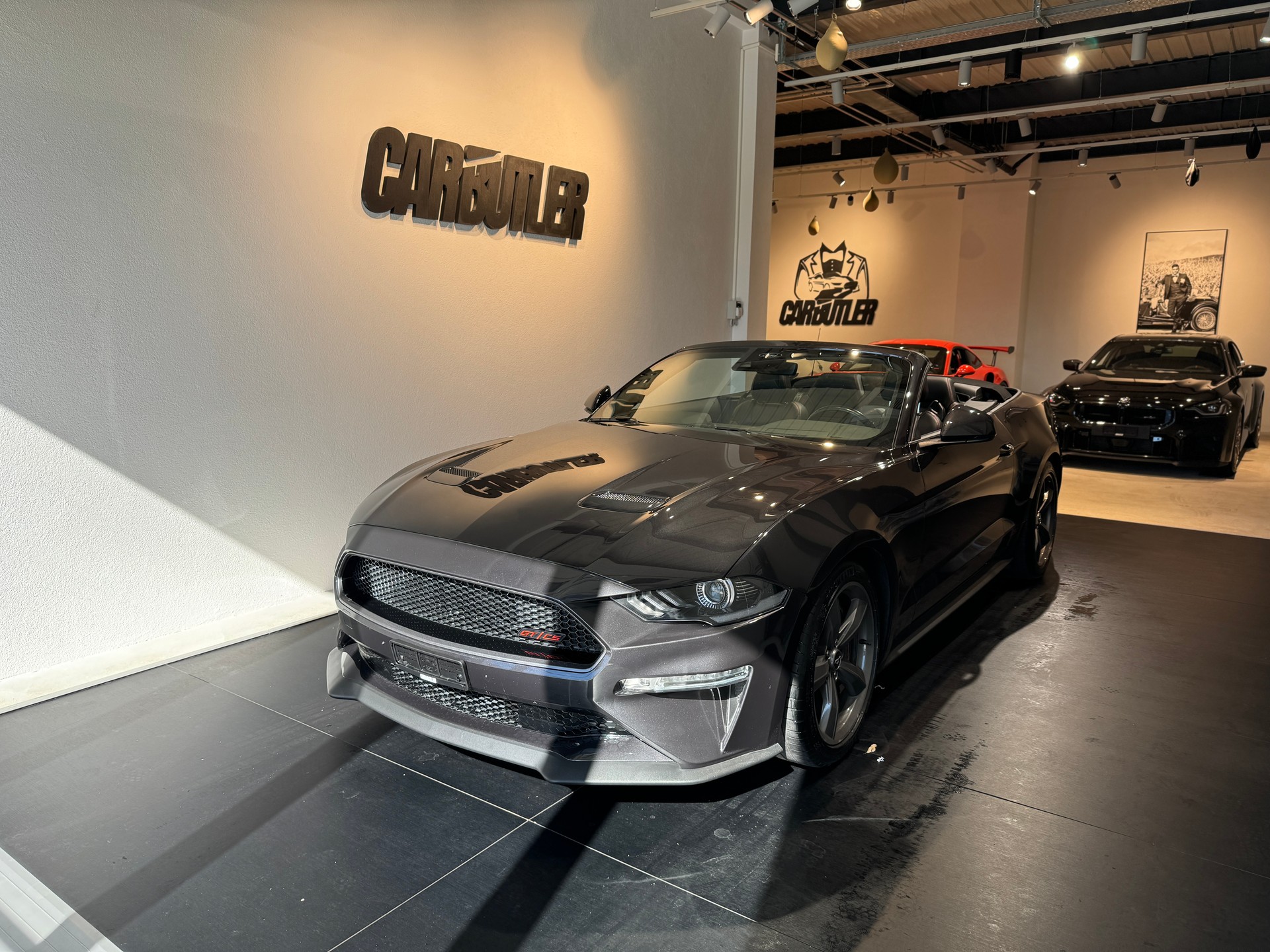 FORD Mustang Convertible 5.0 V8 GT California Special Automat 🚀 GT/CS DARK MATTER GREY - SONDER-EDITION 499.- / Monat-image-0