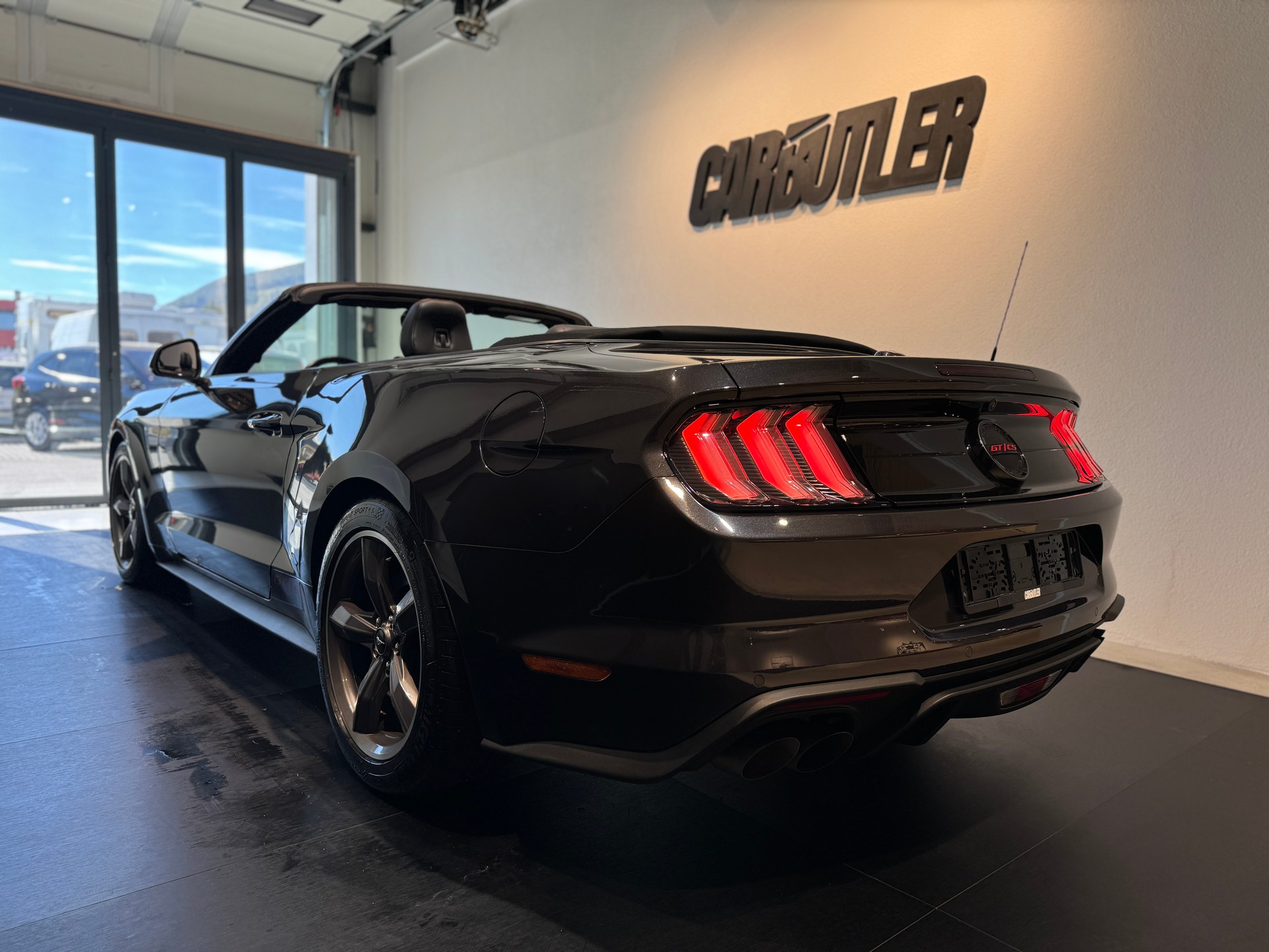 FORD Mustang Convertible 5.0 V8 GT California Special Automat 🚀 GT/CS DARK MATTER GREY - SONDER-EDITION 499.- / Monat-image-10