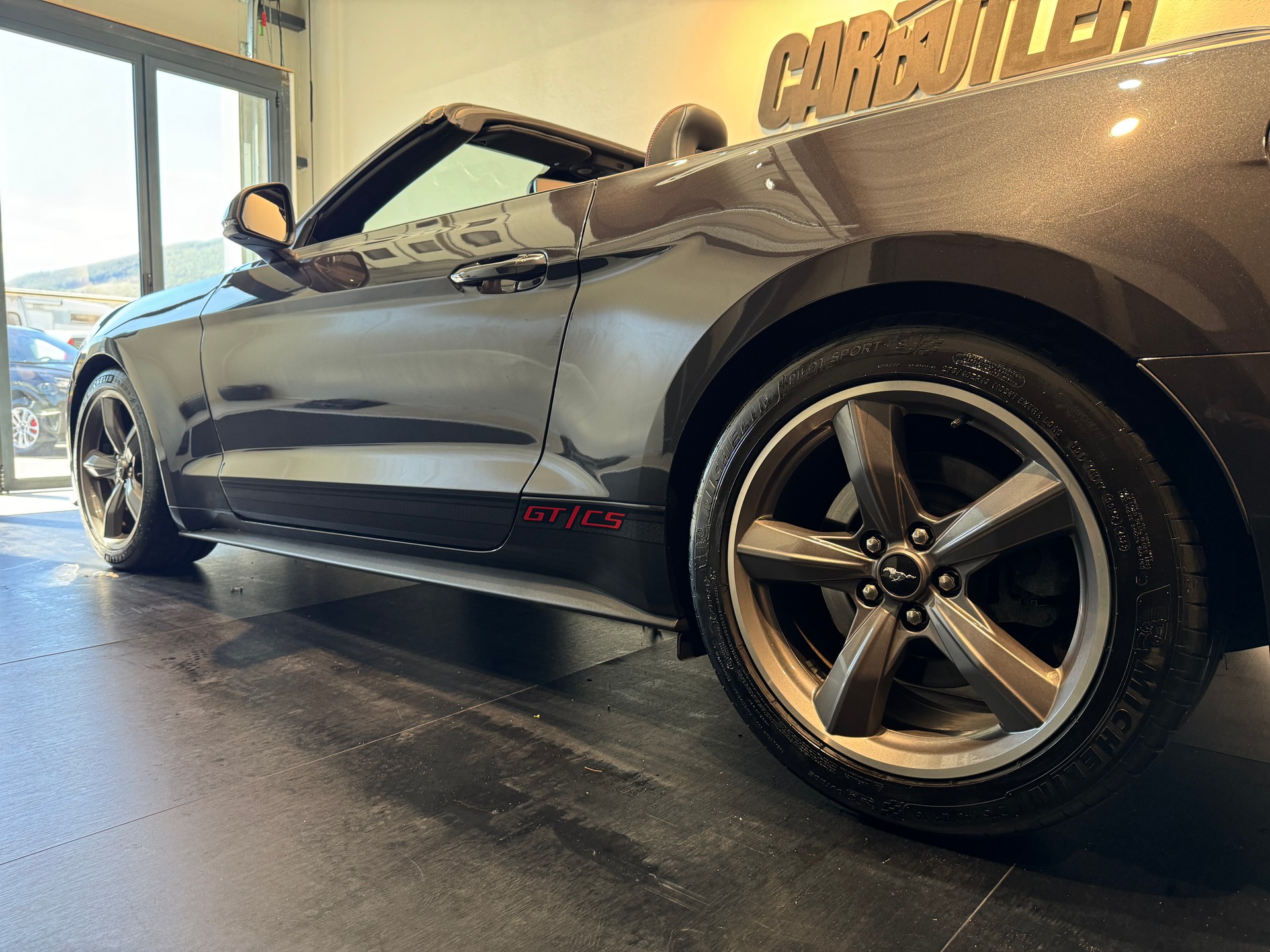 FORD Mustang Convertible 5.0 V8 GT California Special Automat 🚀 GT/CS DARK MATTER GREY - SONDER-EDITION 499.- / Monat-image-13