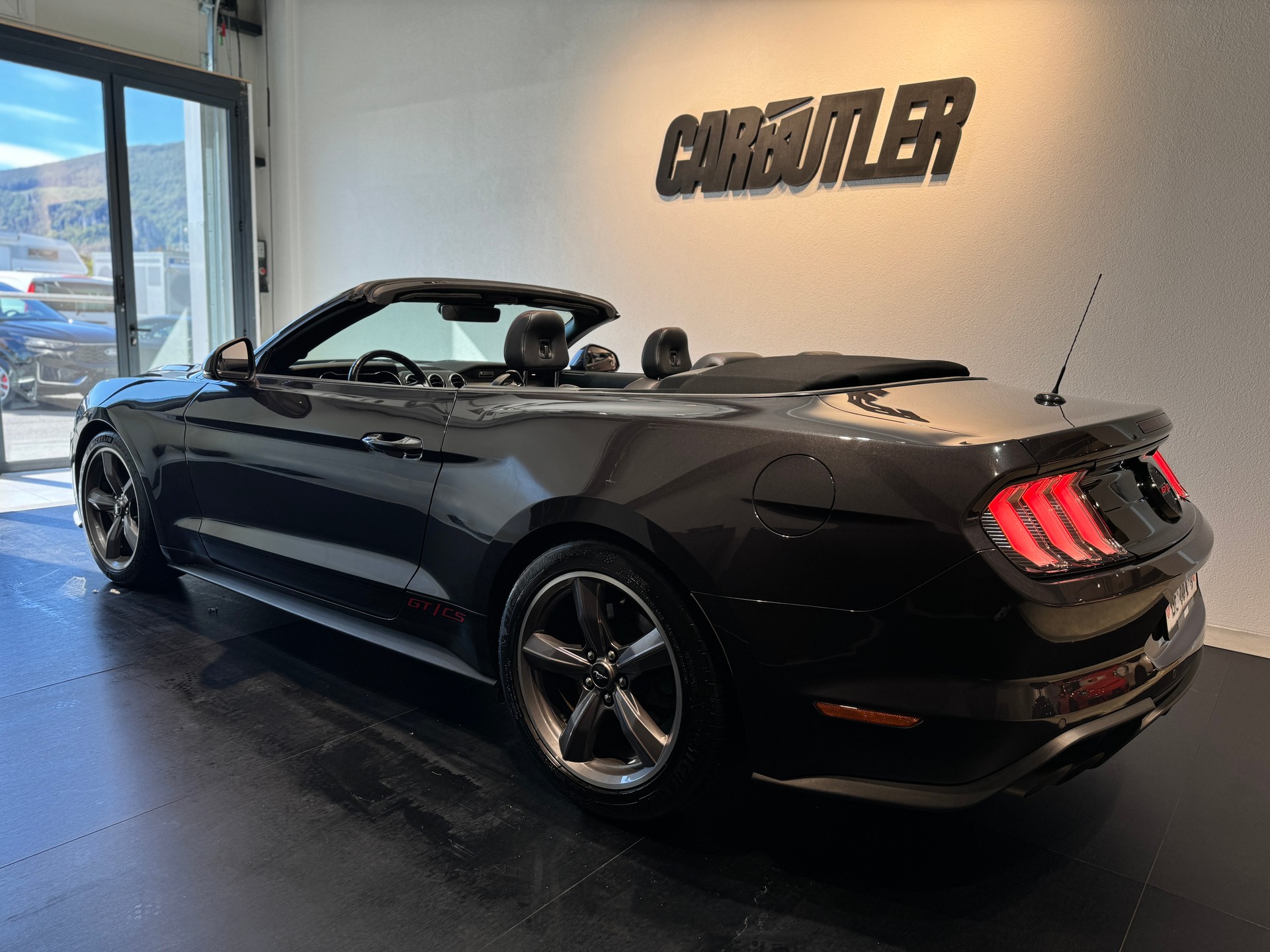 FORD Mustang Convertible 5.0 V8 GT California Special Automat 🚀 GT/CS DARK MATTER GREY - SONDER-EDITION 499.- / Monat-image-8