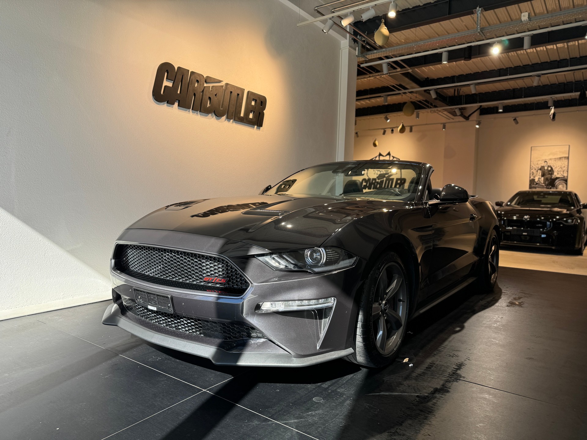 FORD Mustang Convertible 5.0 V8 GT California Special Automat 🚀 GT/CS DARK MATTER GREY - SONDER-EDITION 499.- / Monat-image-1