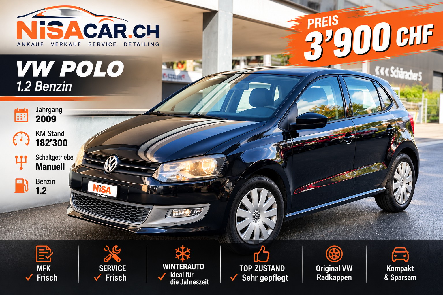 VW Polo 1.2 12V Highline-image-0