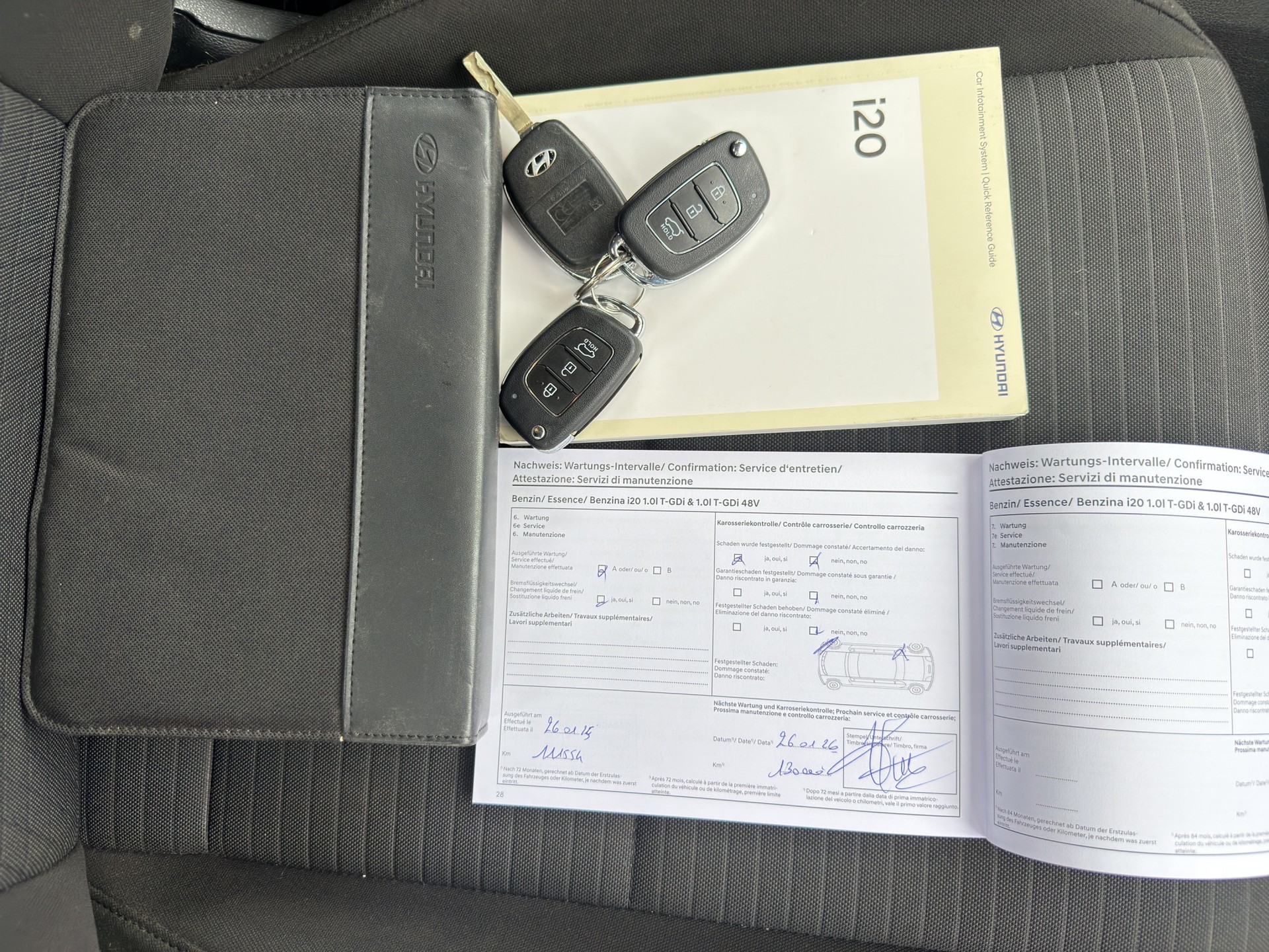 HYUNDAI i20 1.0 T-GDi Origo ** Ab MFK und Service ** CH Auto ** 1. Hand ** Hyundai Werksgarantie bis 1/2028 ohne Km-Begrenzung **-image-15