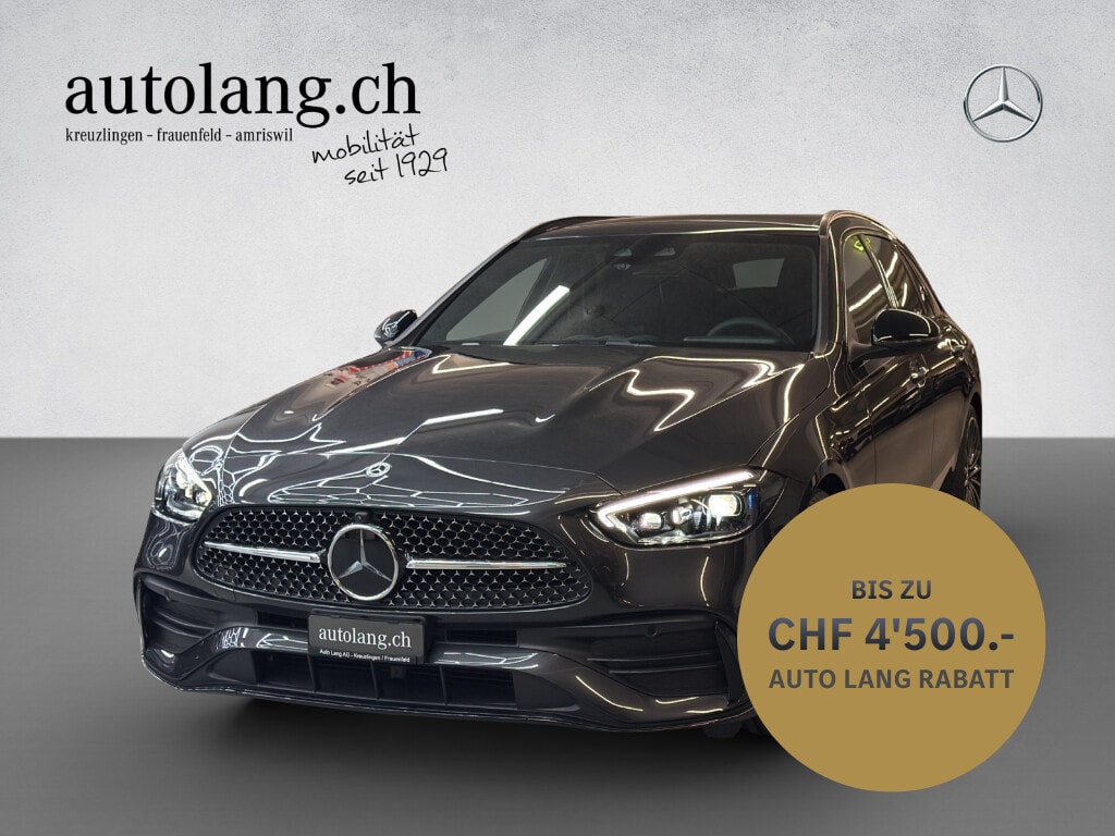 MERCEDES-BENZ C 220 d AMG Line 4Matic Swiss Star T-Modell-image-0
