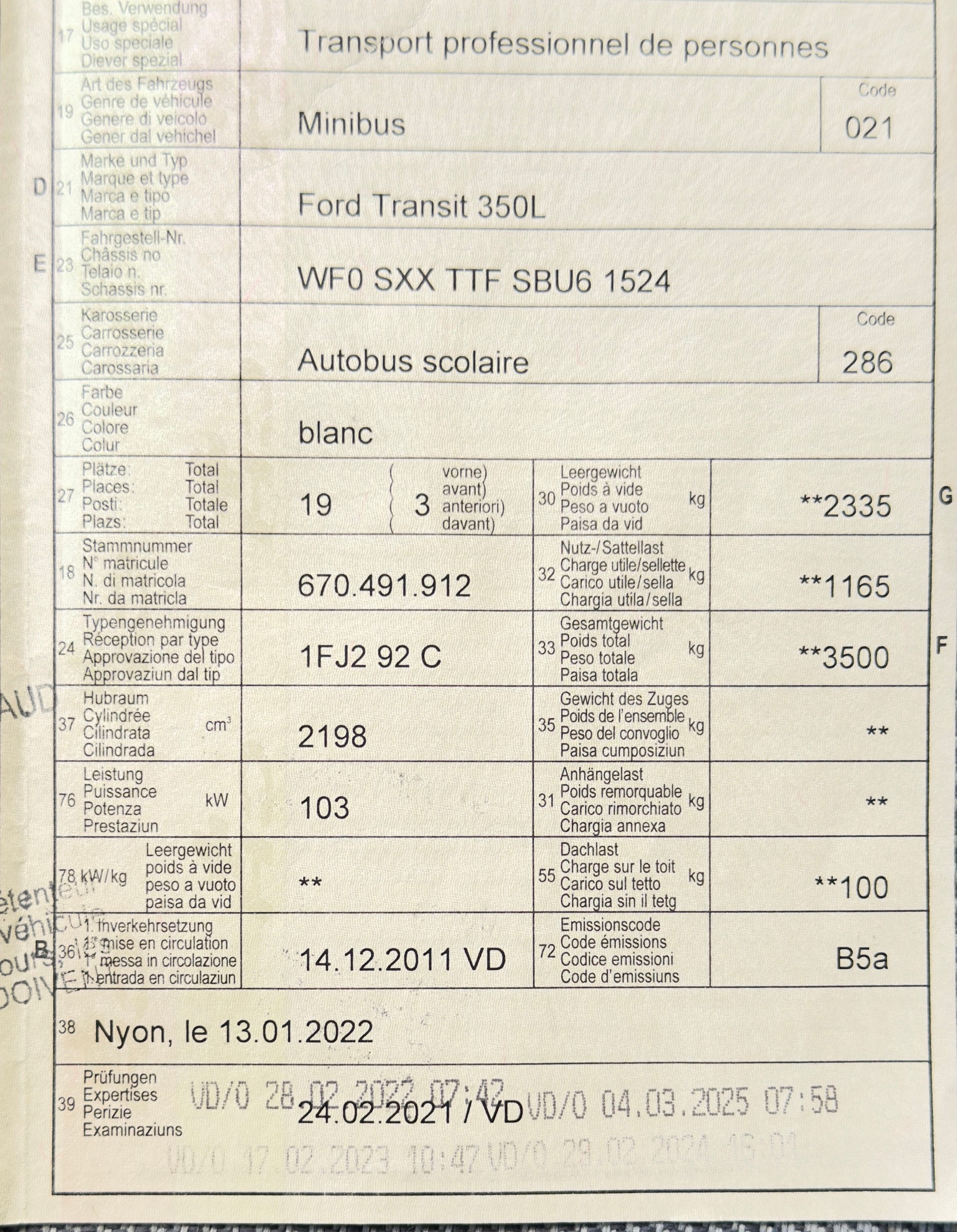 FORD Transit 350L Trend-image-13