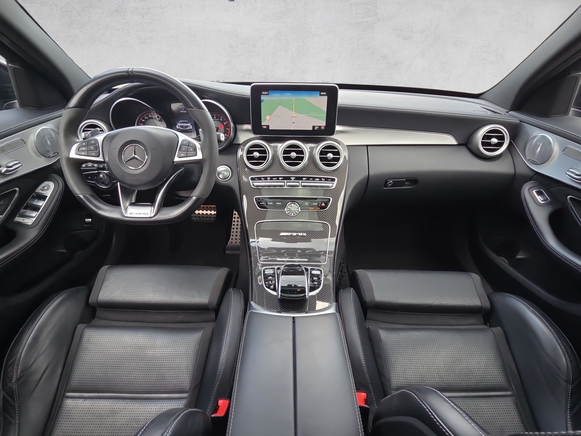 MERCEDES-BENZ C 63 S AMG Speedshift • 600PS • ohne OPF • Performance Abgasanlage & Sitze • Panorama • Burmester • Garantie • frisch ab MFK-image-5