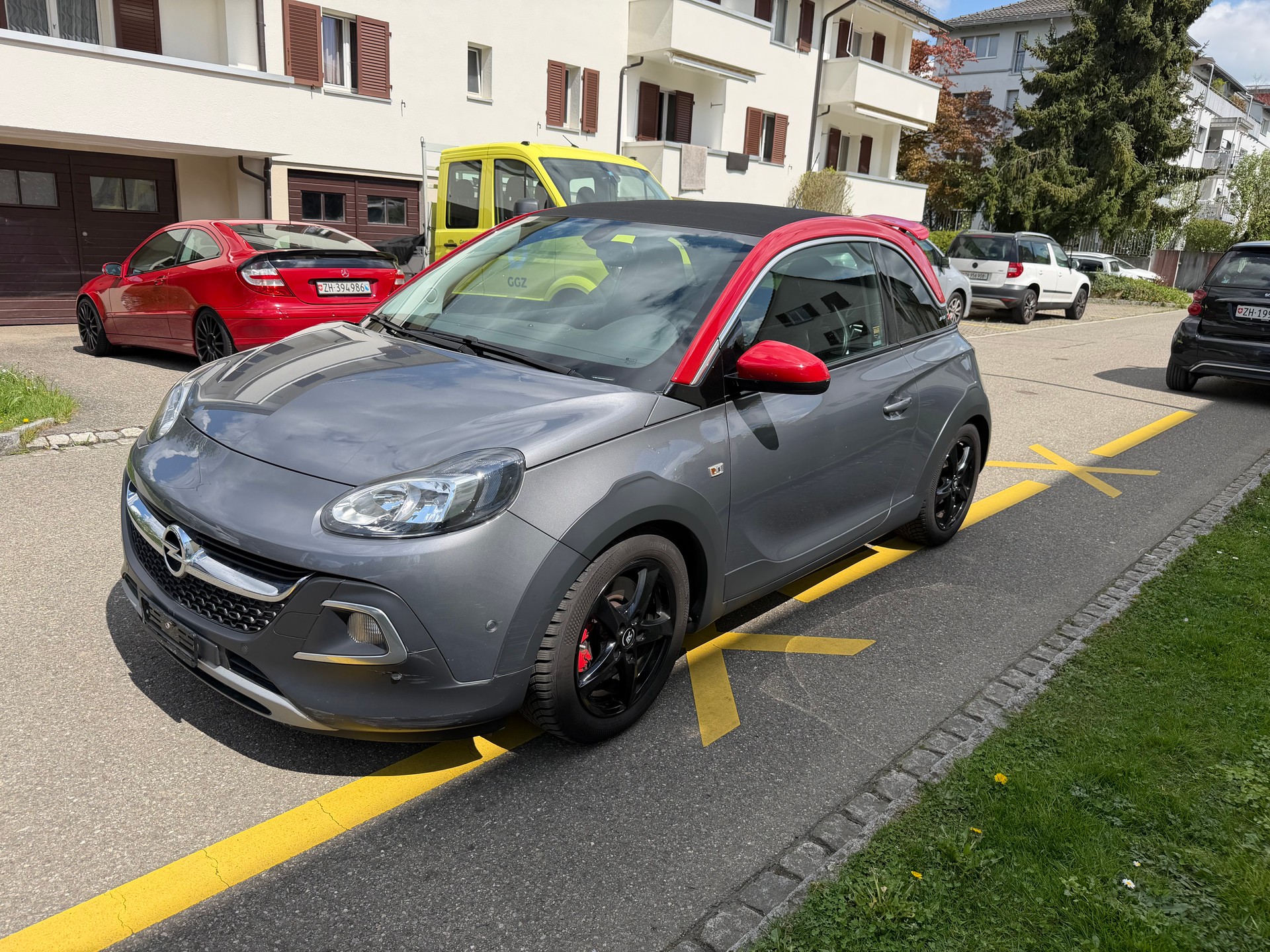 OPEL Adam 1.4 Turbo ROCKS S/ FRISCH AB MFK & SERVICE ALLE SERVIC BEI OPEL GARAGE !!!!-image-1