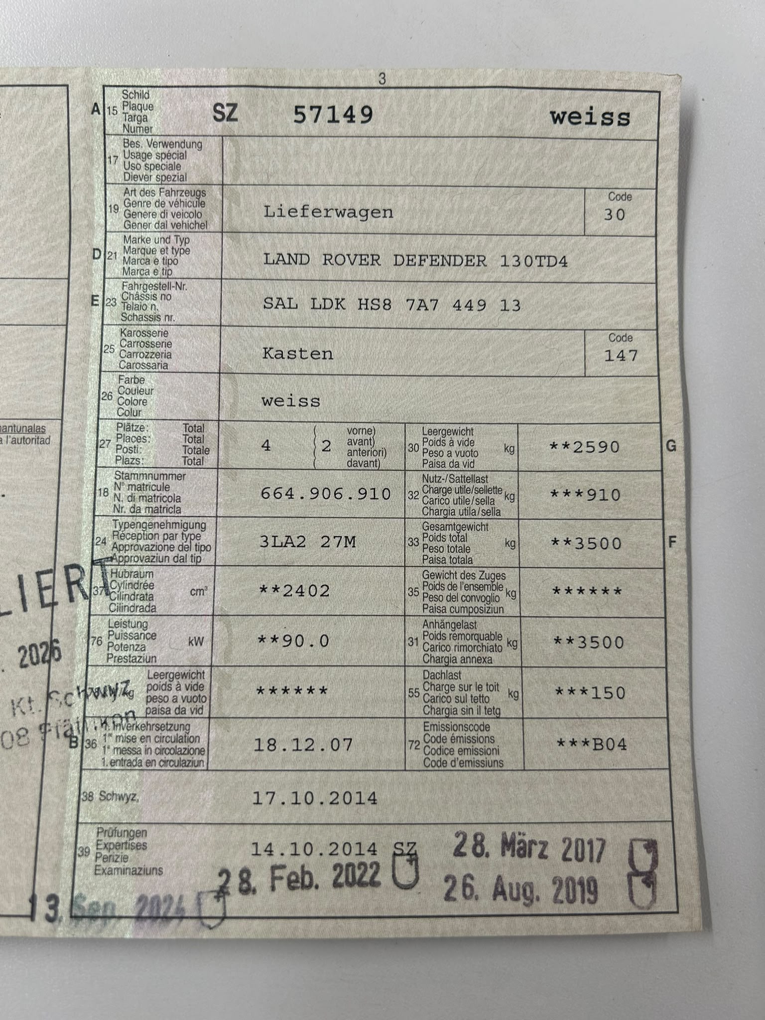 LAND ROVER 130 TD 4-image-4