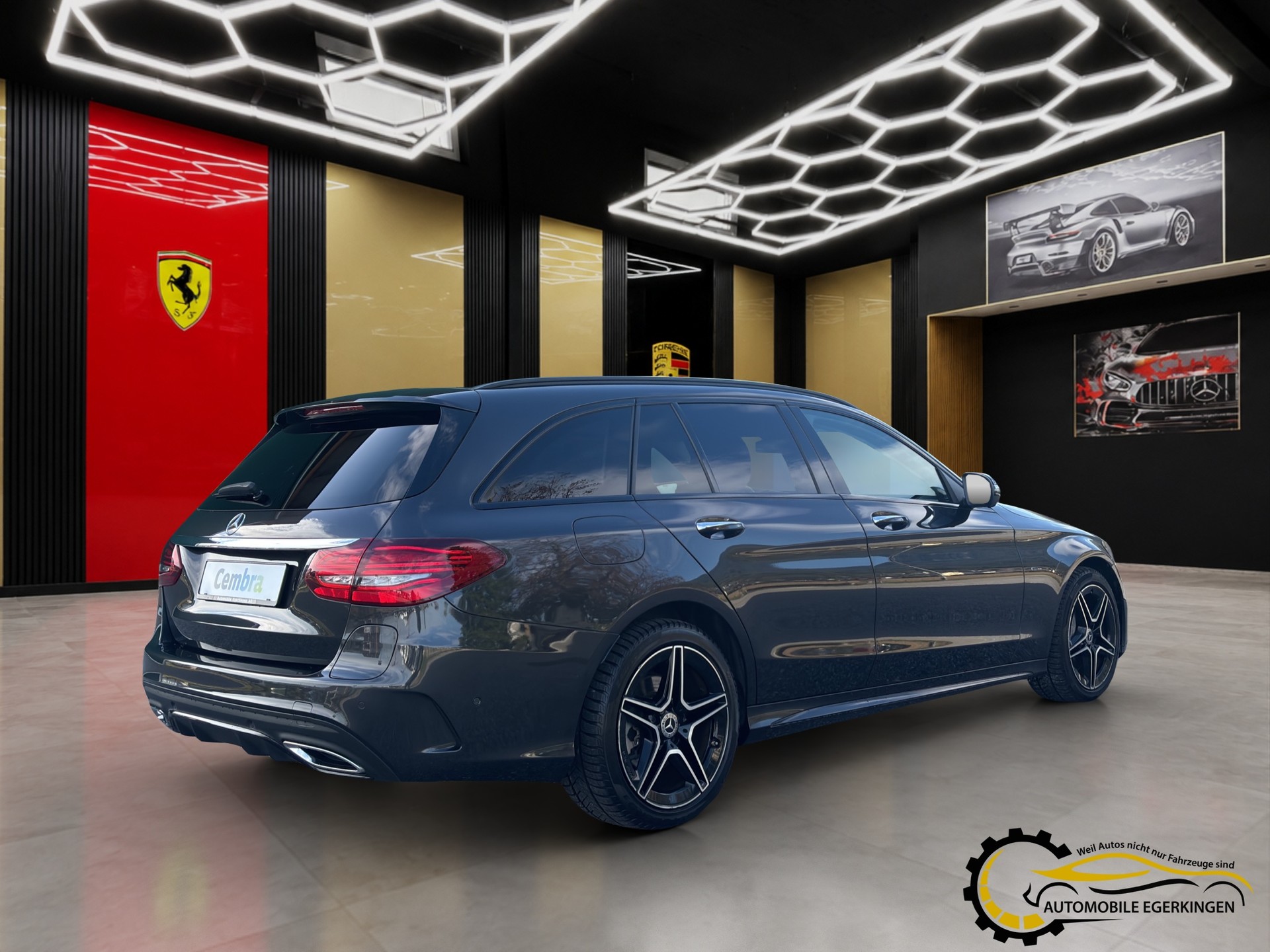 MERCEDES-BENZ C 300 de AMG Line Kombi-image-4