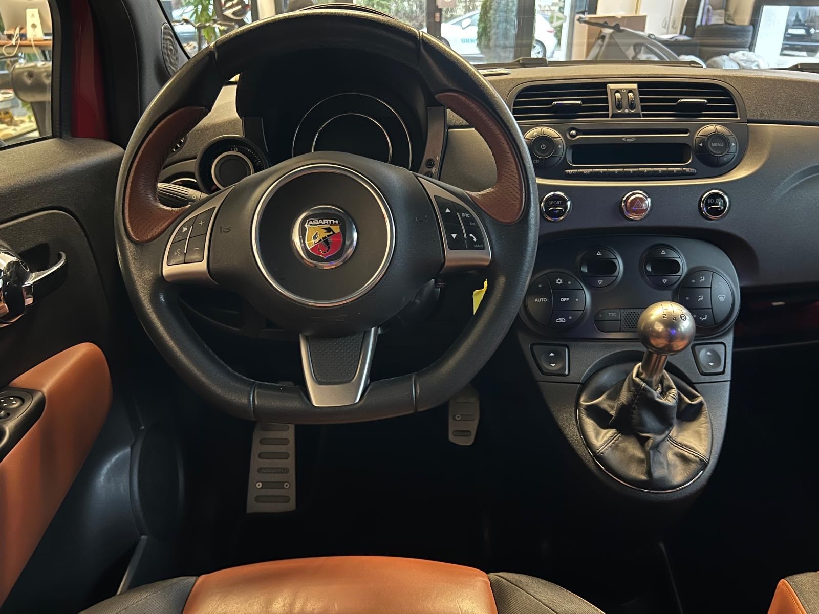 FIAT 595 Abarth 1.4 T-Jet 180 Competizione !!! Rosso Passione !!! NEUE BREMSEN V+H !!!-image-5