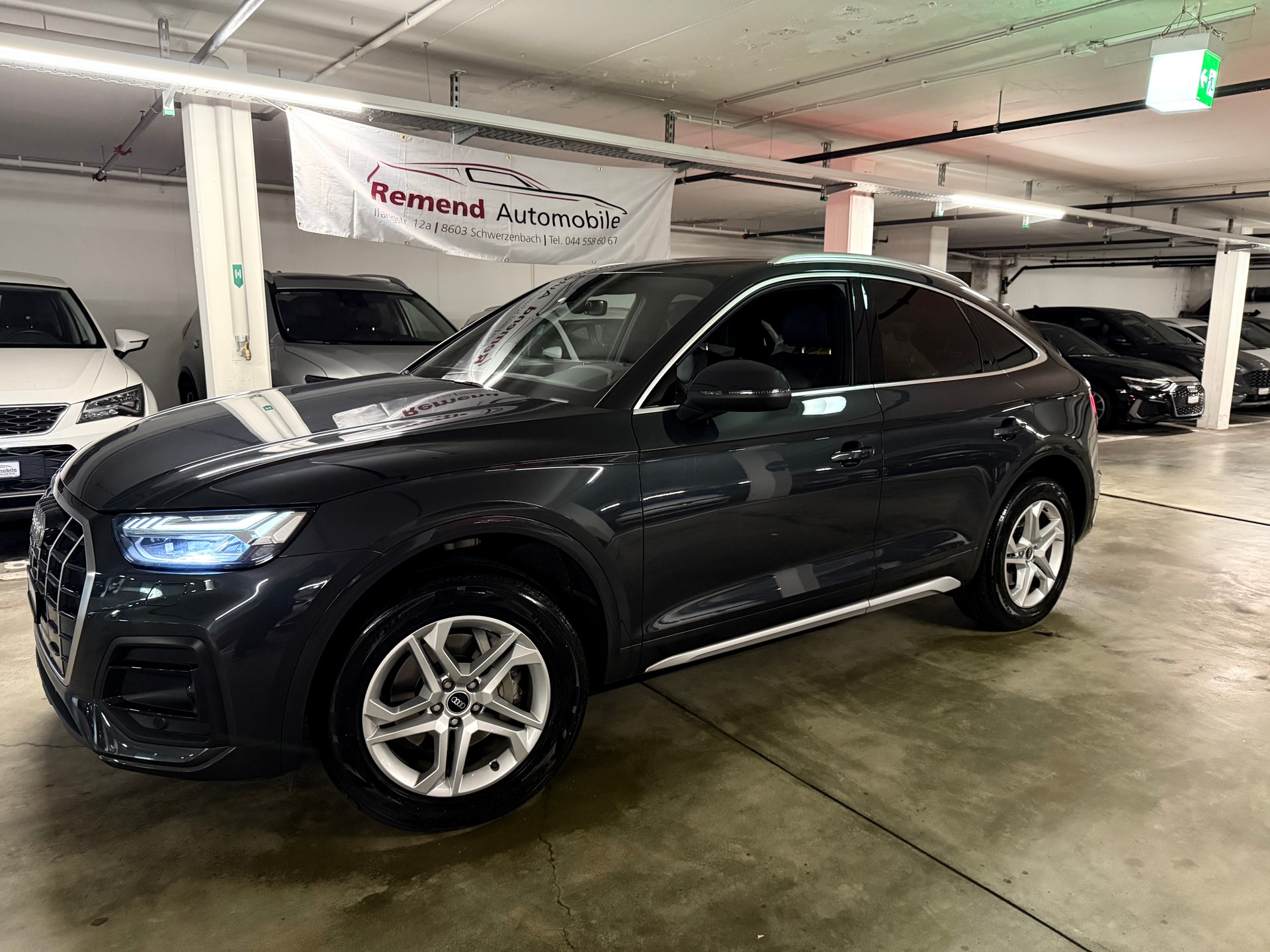 AUDI Q5 Sportback 40 TDI advanced quattro S-tronic S Line, Cuopé-image-1