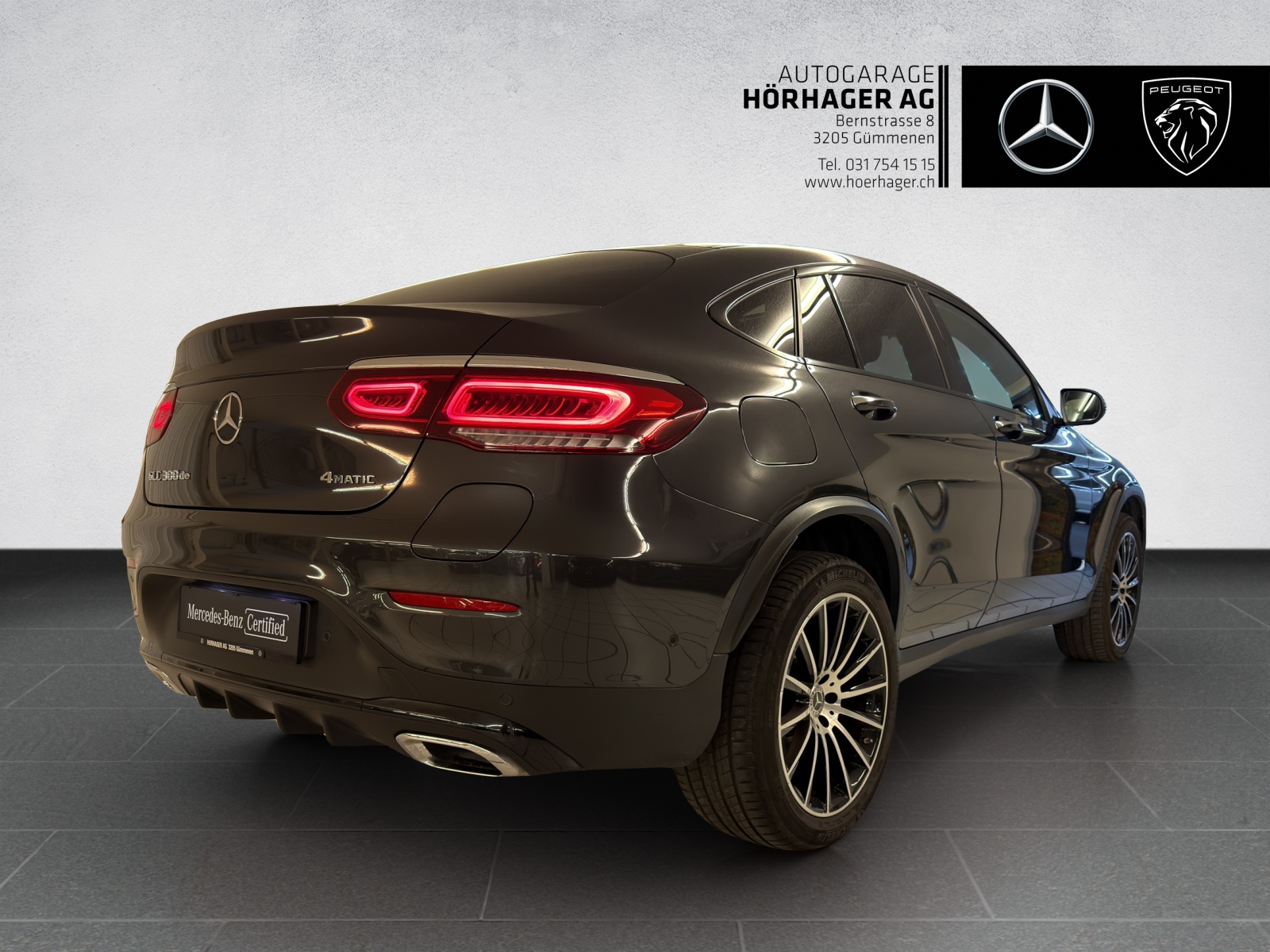 MERCEDES-BENZ GLC Coupé 300 de AMG Line 4Matic 9G-Tronic-image-2