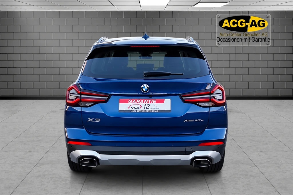 BMW X3 xDrive 30e ** 292 PS ** Voll-Leder ** Navi ** RF-Kamera ** Totwinkel-Assistent ** Sitzmemory ** Frisch Ab MFK & Service **-image-4