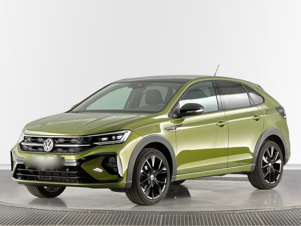 VW Taigo 1.5 TSI R-Line DSG ° Sonderlackierung Grün & Schwarz ° Panorama-Glasdach-image-0