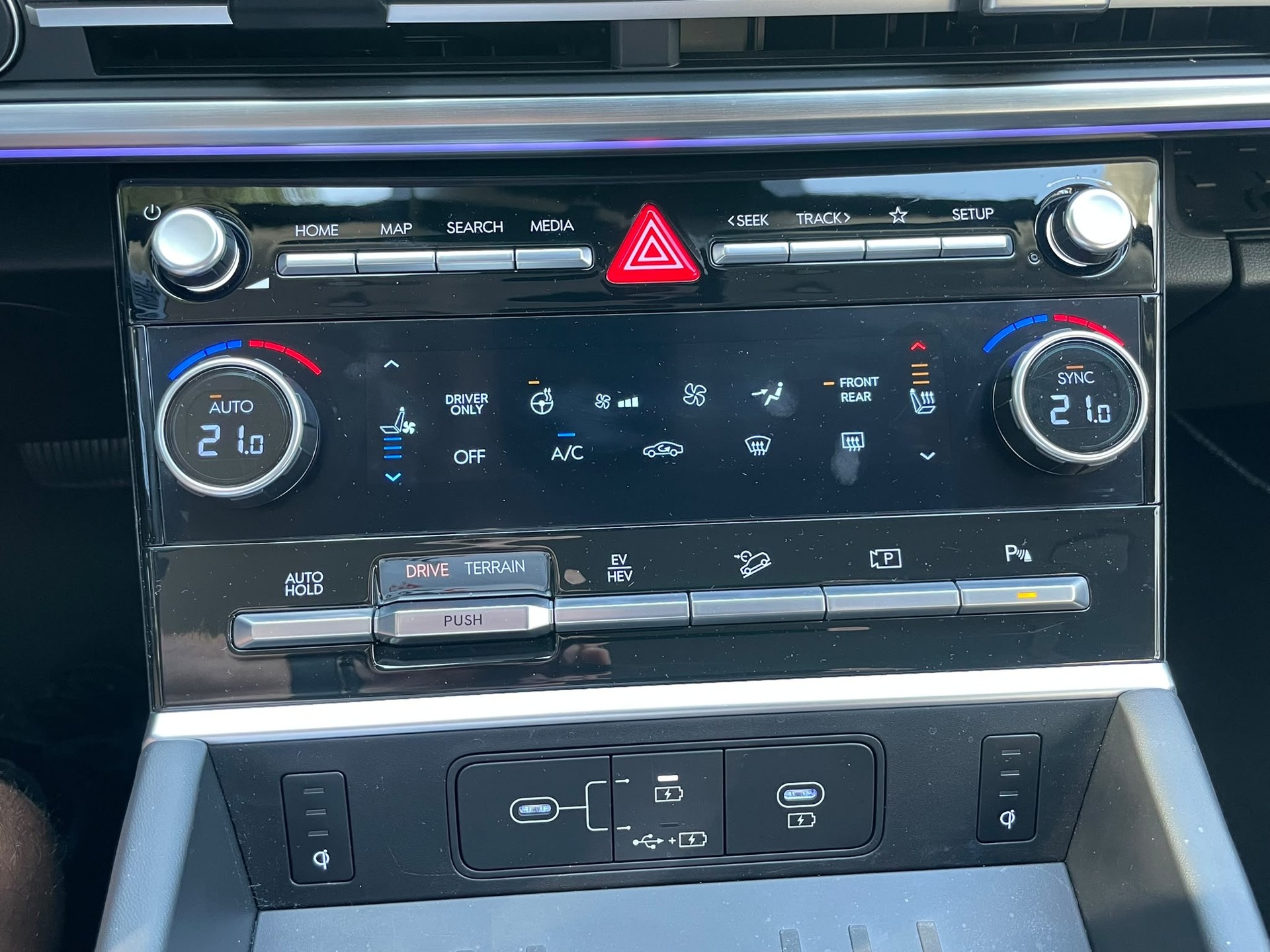 HYUNDAI Santa Fe 1.6 T-GDi PHEV Teuerste Version Vertex 4WD Automatic 7-Sitzer mit Werksgarantie-image-12