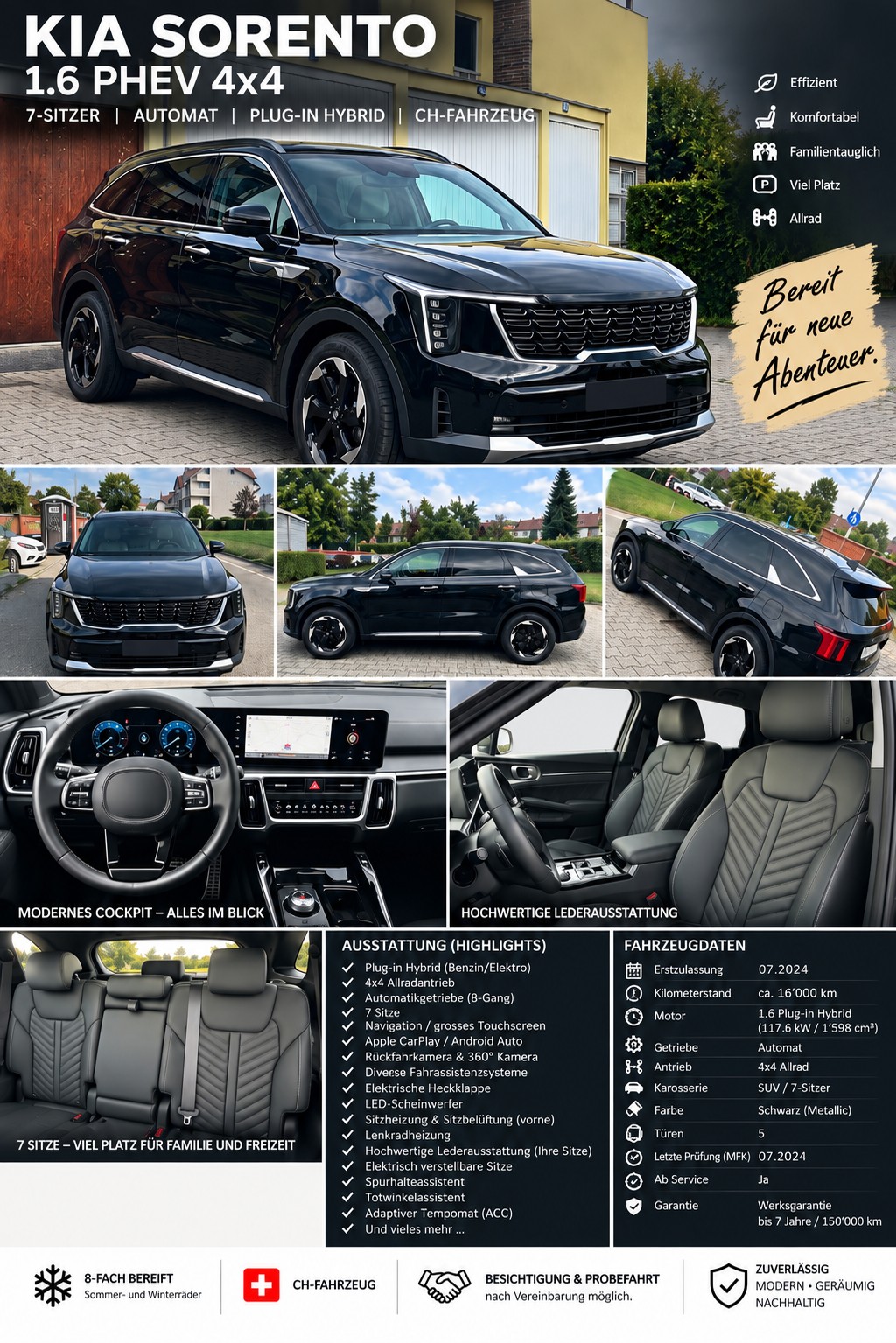 KIA 1.6 T-GDi Plug-in Hybrid Style 7P-image-0