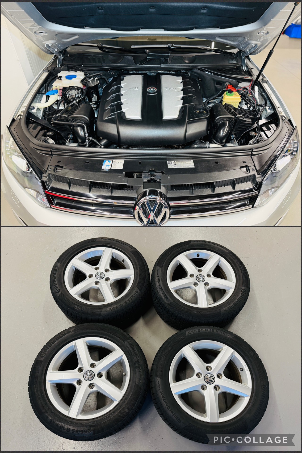 VW Touareg 4.2 TDI Tiptronic „Eissilber metallic“ & Exklusives Interieur / AHK 3500KG-image-15