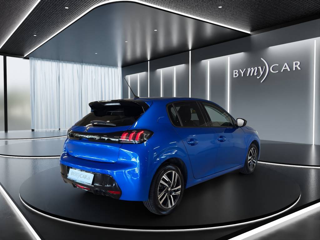 PEUGEOT 208 1.2 PureTech Allure Pack EAT8 //Pack drive assist plus/Sièges avant chauffants/GPS 3D/Dab+/Caméra recul-image-4
