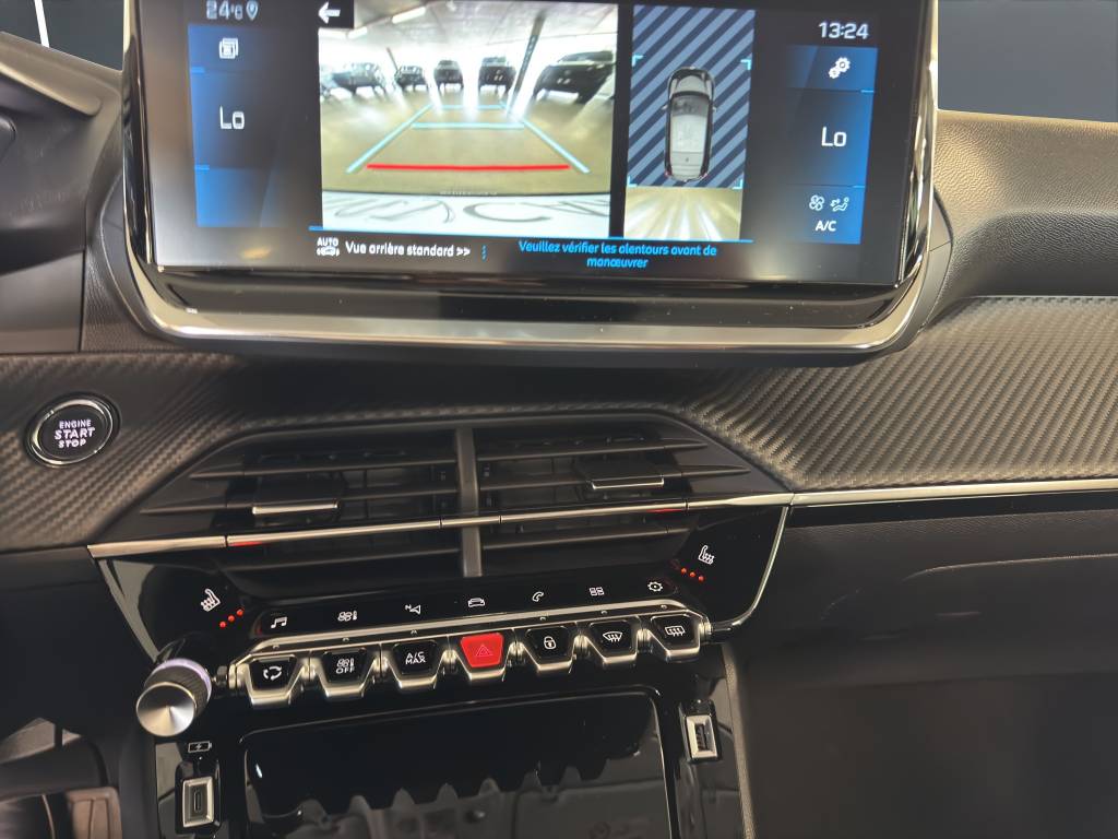 PEUGEOT 208 1.2 PureTech Allure Pack EAT8 //Pack drive assist plus/Sièges avant chauffants/GPS 3D/Dab+/Caméra recul-image-13