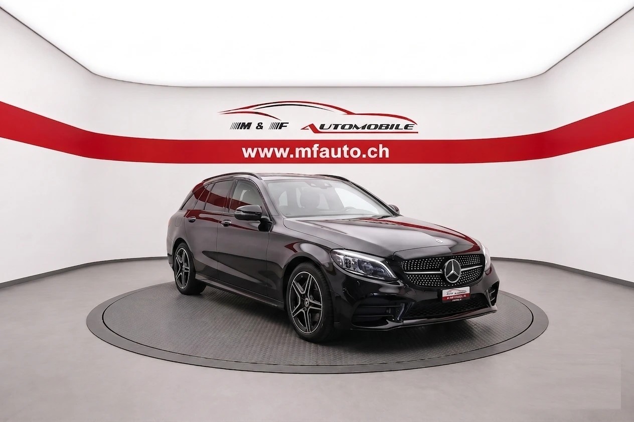 MERCEDES-BENZ C 200 AMG Line 4matic Kombi CH FAHRZEUG-image-2