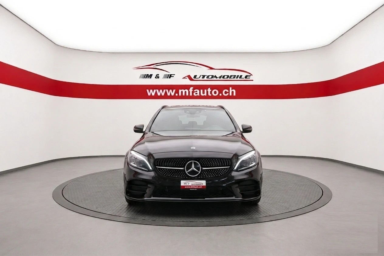 MERCEDES-BENZ C 200 AMG Line 4matic Kombi CH FAHRZEUG-image-1
