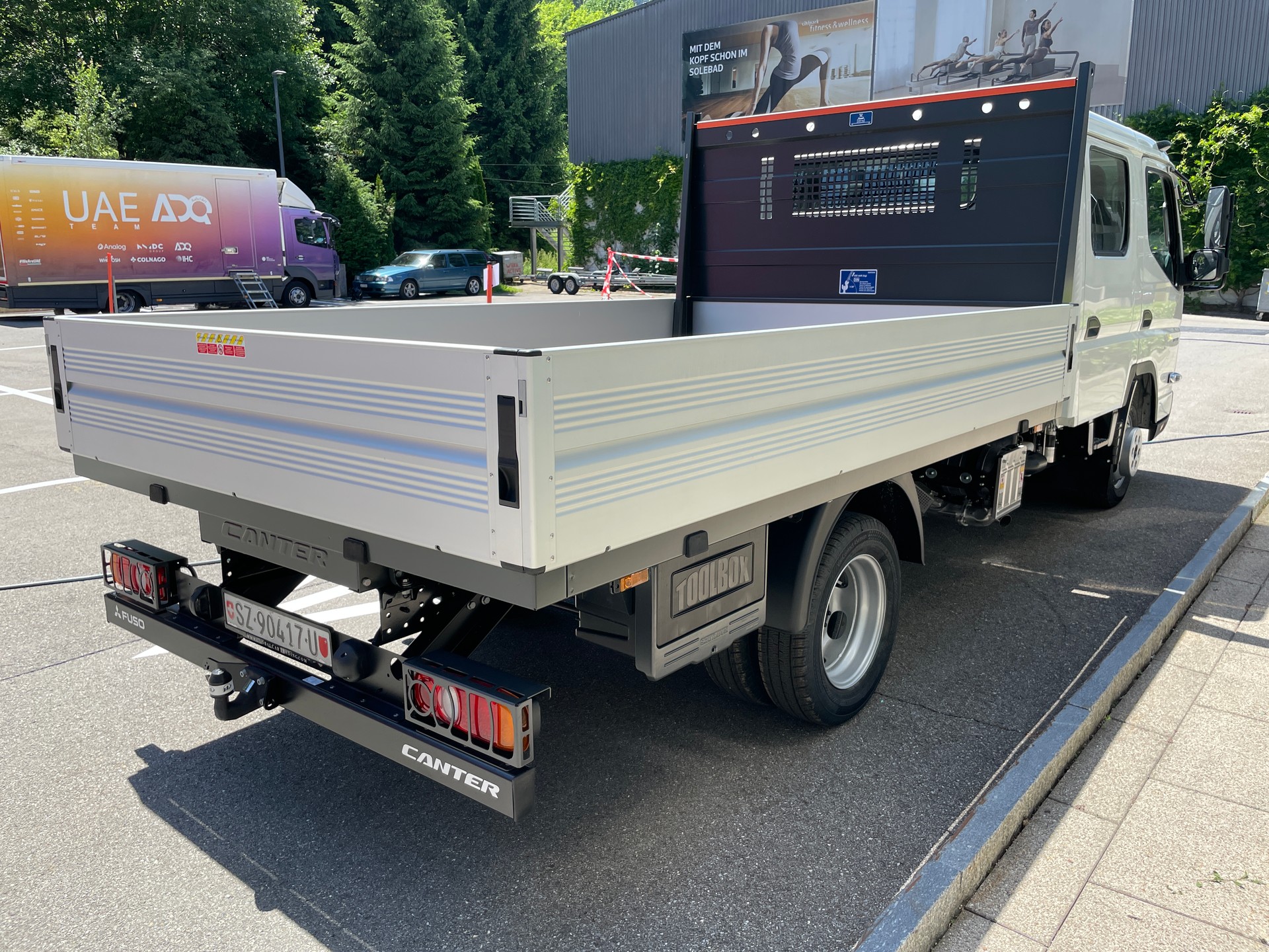 MITSUBISHI FUSO 3C15D Pritsche Doppelkabine-image-5