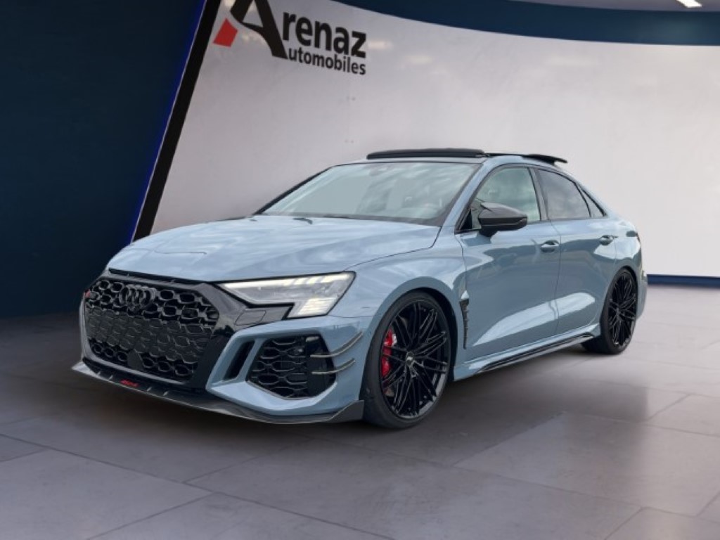 AUDI LA VOITURE COMPACTE HAUT DE GAMME ULTIME - LIMITED ABT RS3-R DISPOSE DE 500 CH ET D’UN ENSEMBLE AÉRODYNAMIQUE EN CARBONE-image-0