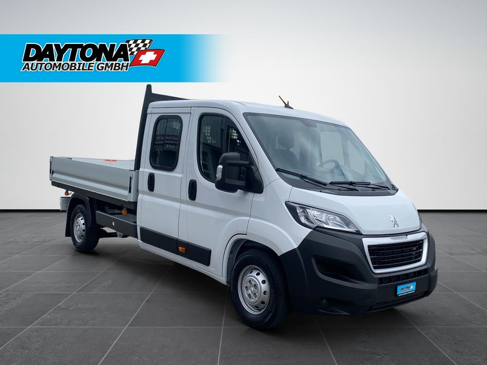 PEUGEOT Boxer 2.2 HDI 165 Heavy Doppelkabine Brücke L4-image-3