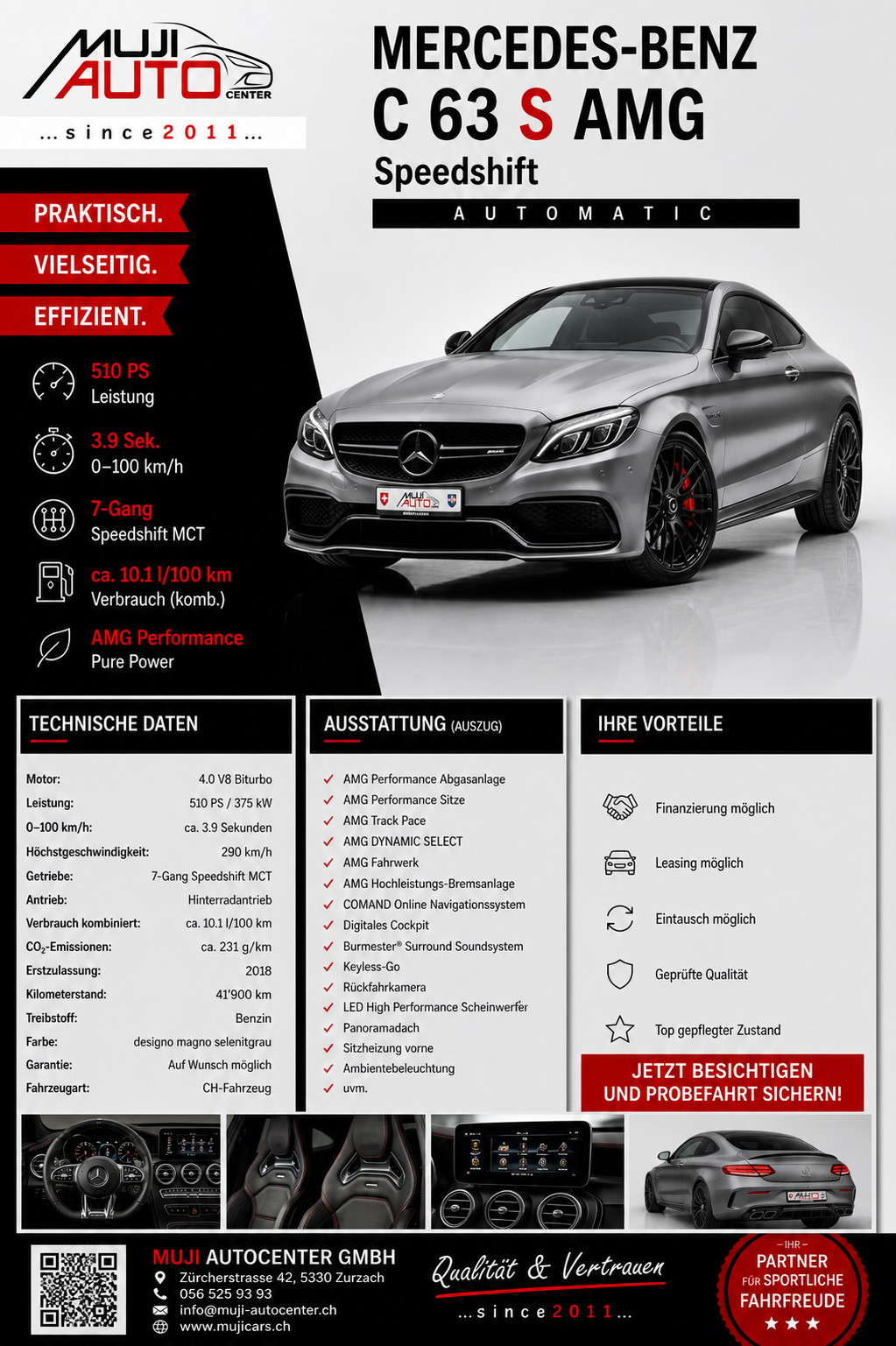 MERCEDES-BENZ C 63 S AMG Speedshift-image-25