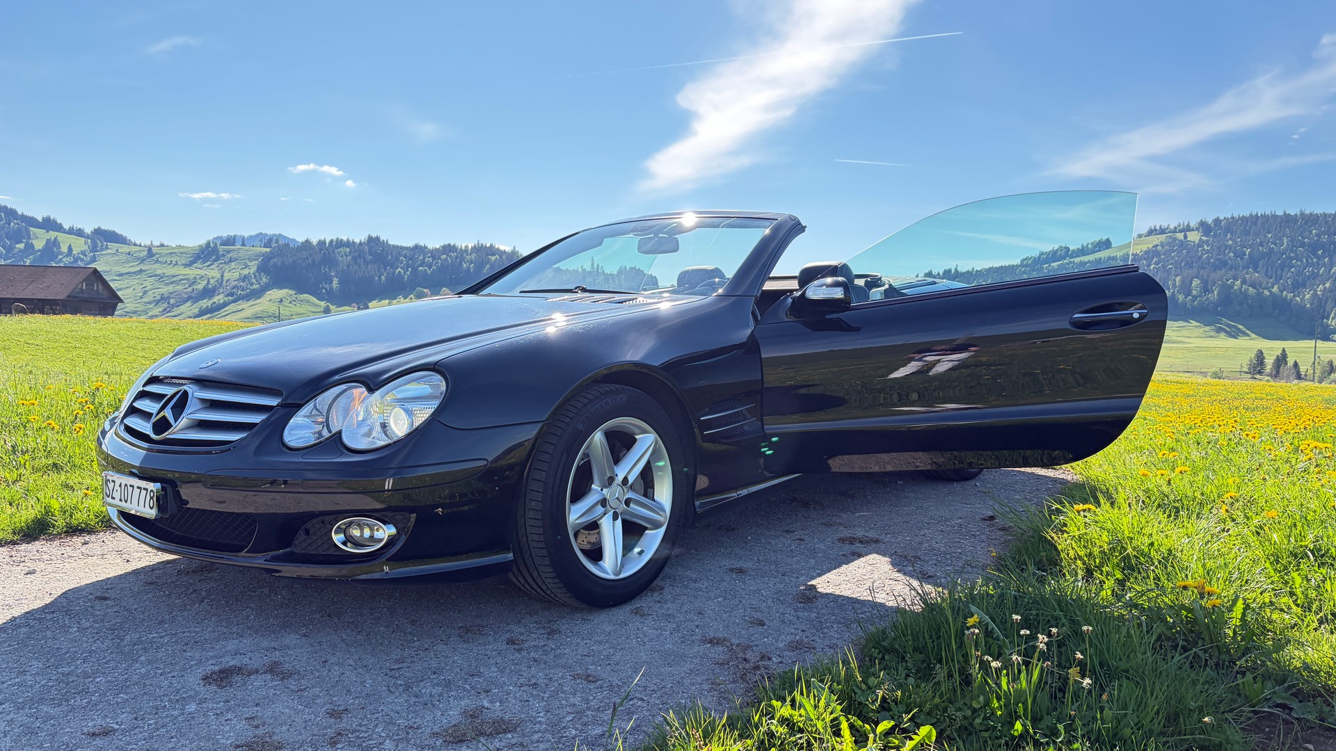 MERCEDES-BENZ Mercedes Benz SL 350 7G-Tronic I Sport Paket I Bose I CH Fahrzeug I Sitzheizung - Sitzkühlung I Mercedes Service Historie