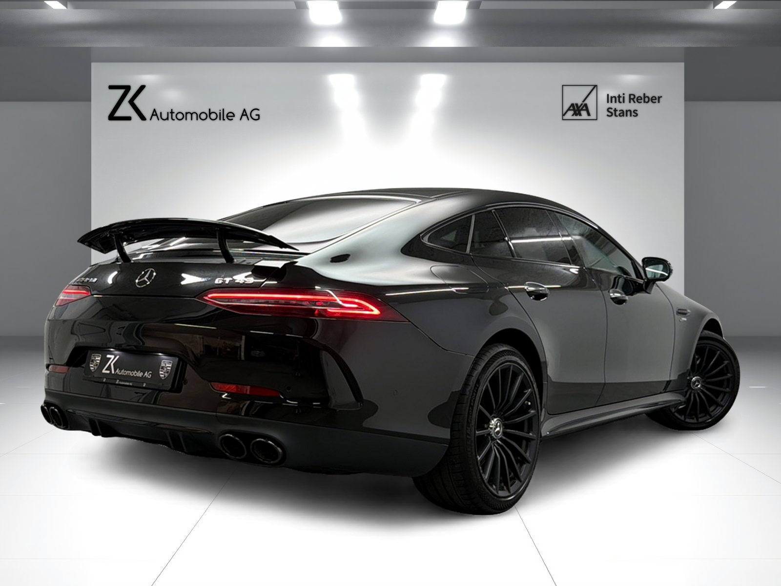 MERCEDES-BENZ AMG GT 4 43 4Matic+ obsidian black Speedshift TCT / Glasdach / 360° Kamera / Head-Up / Burmester / Night Paket /-image-1