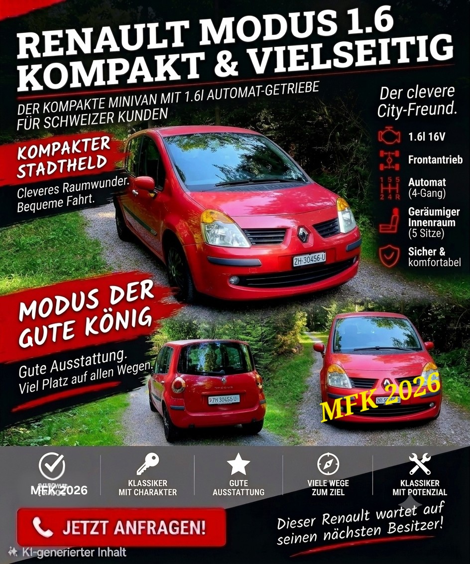 RENAULT Modus 1.6 16V Dynamique Luxe-image-0