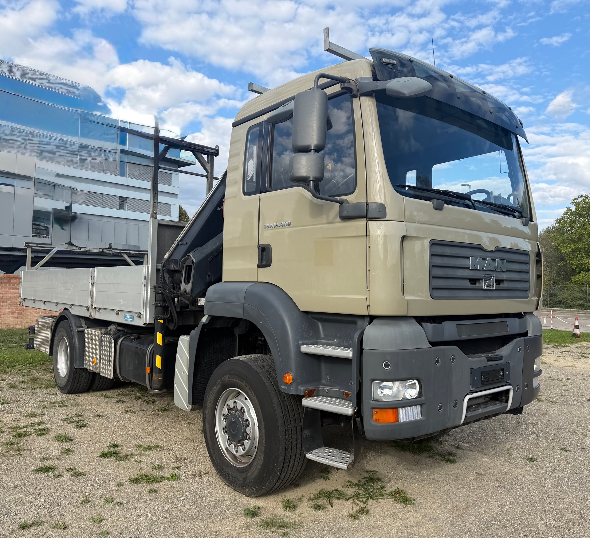 MAN TGA 18.400 Brücke mit Ladekran-image-2