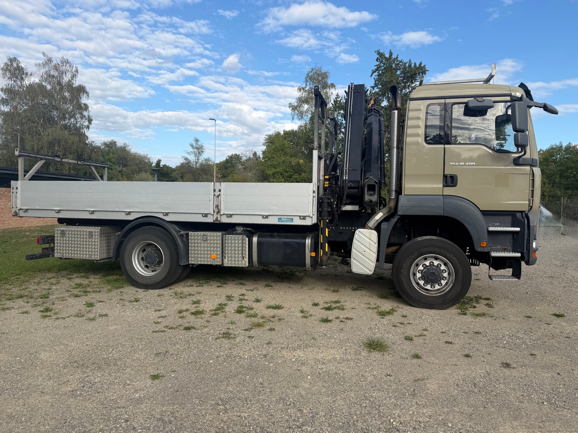 MAN TGA 18.400 Brücke mit Ladekran-image-3