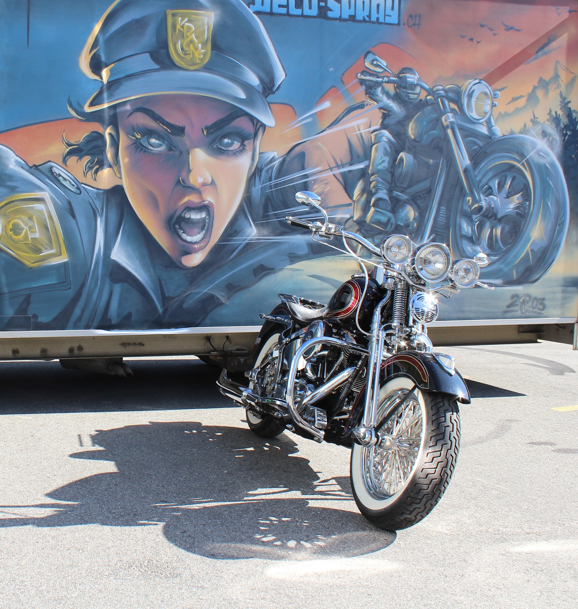 HARLEY-DAVIDSON FLSTS Heritage Springer-image-3