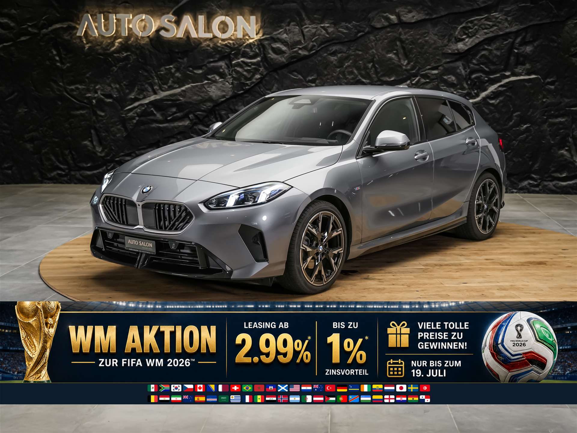 BMW 120 M Sport Steptronic *Werksgarantie*Head Up*Massage*-image-0