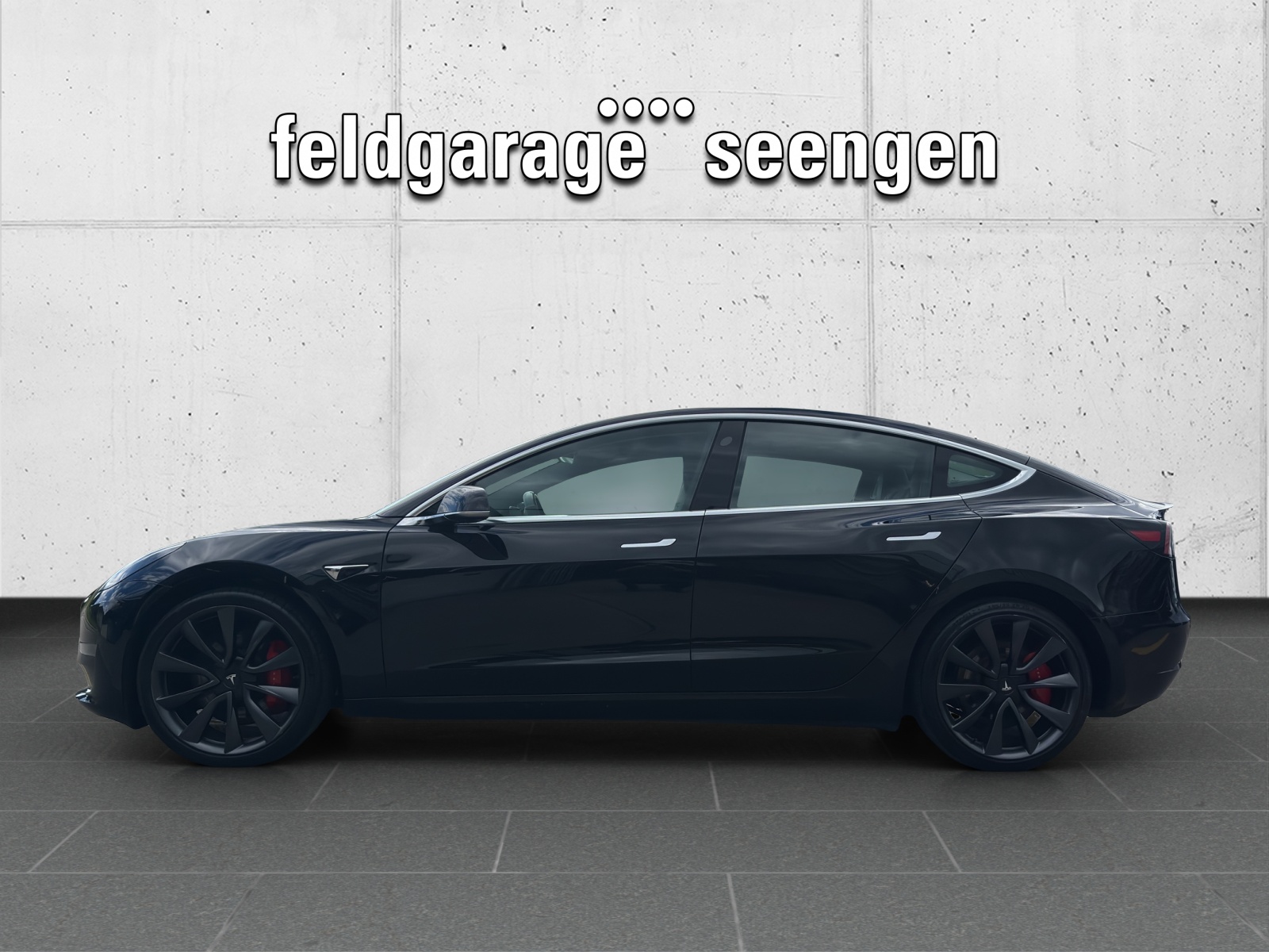 TESLA Model 3 Performance Dual Motor AWD mit Panorama-Glasdach, Assistenzsysteme für teilautonomes Fahren und Winterräder-image-1