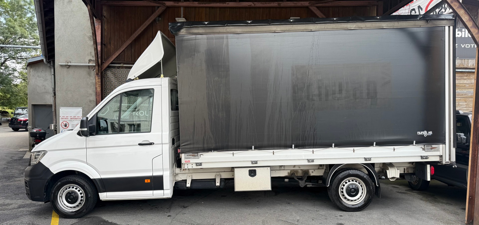 VW Crafter Bâché 35 2.0 BiTDI L3 4Motion A