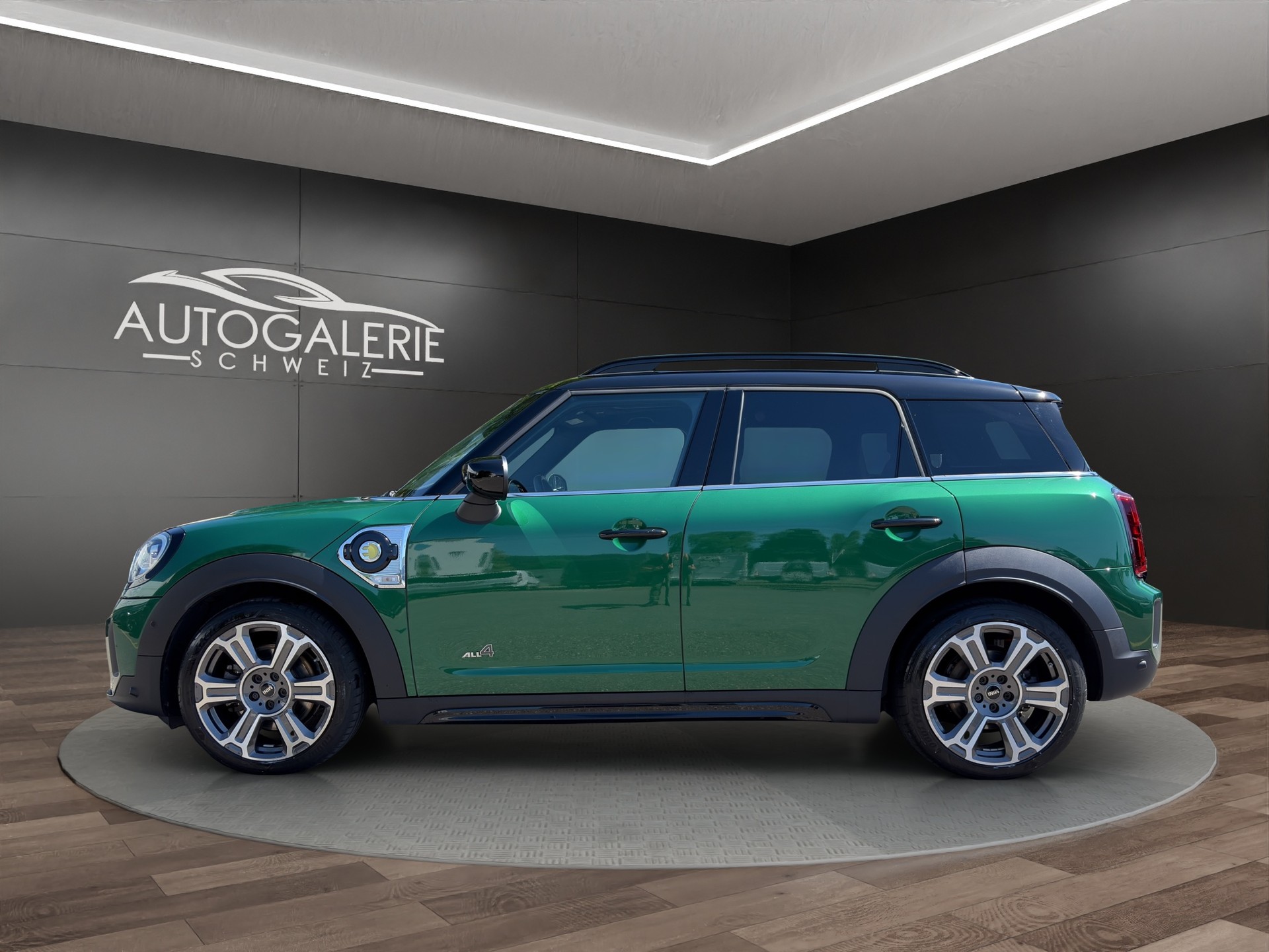 MINI Countryman Cooper SE ALL4 PHEV | CH | Free Service | Leder Chester Braun | Assistenz Paket | Head Up |-showroom-element-1