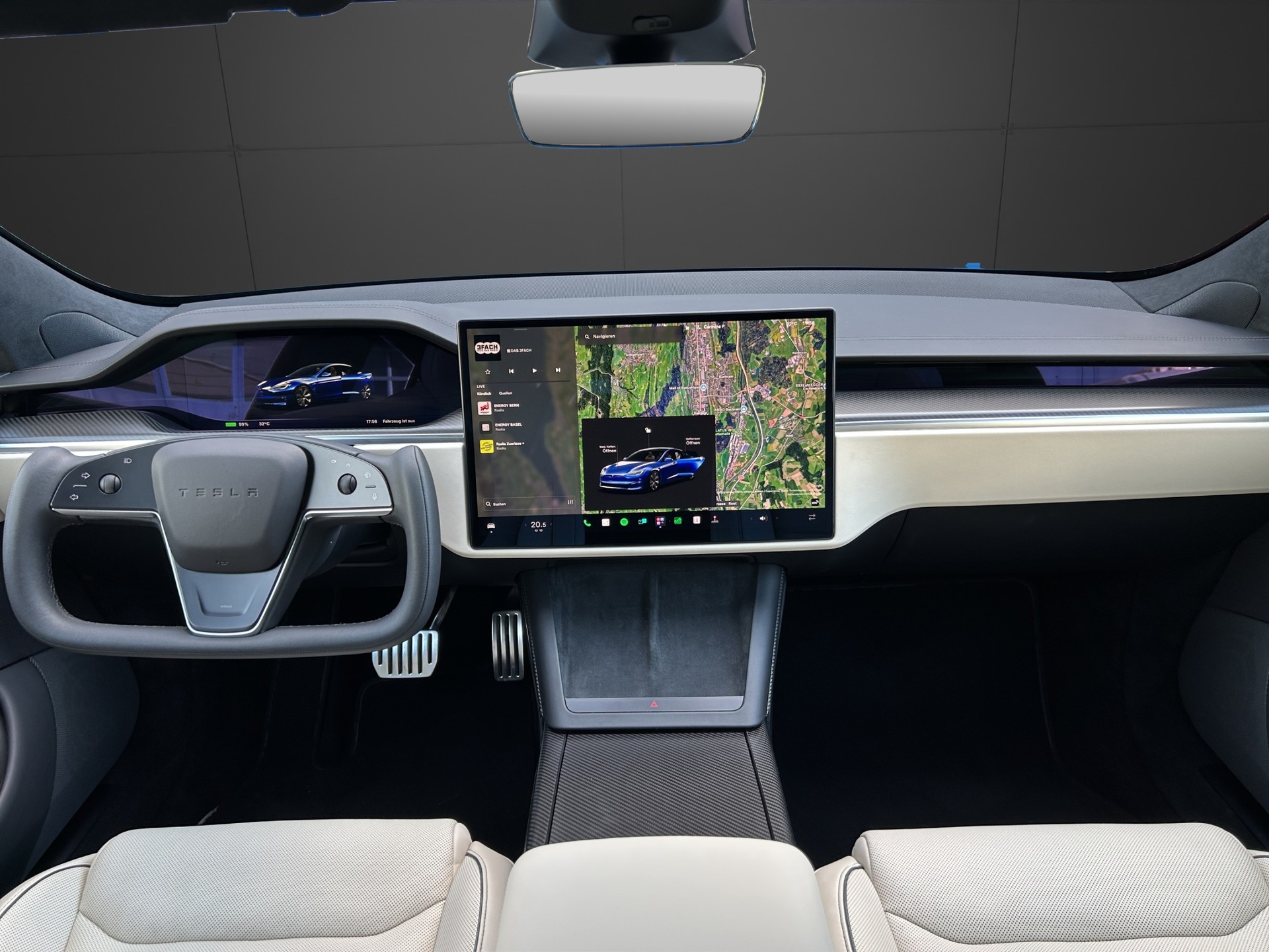 TESLA Model S 100 kWh Plaid / 1267 PS-image-8