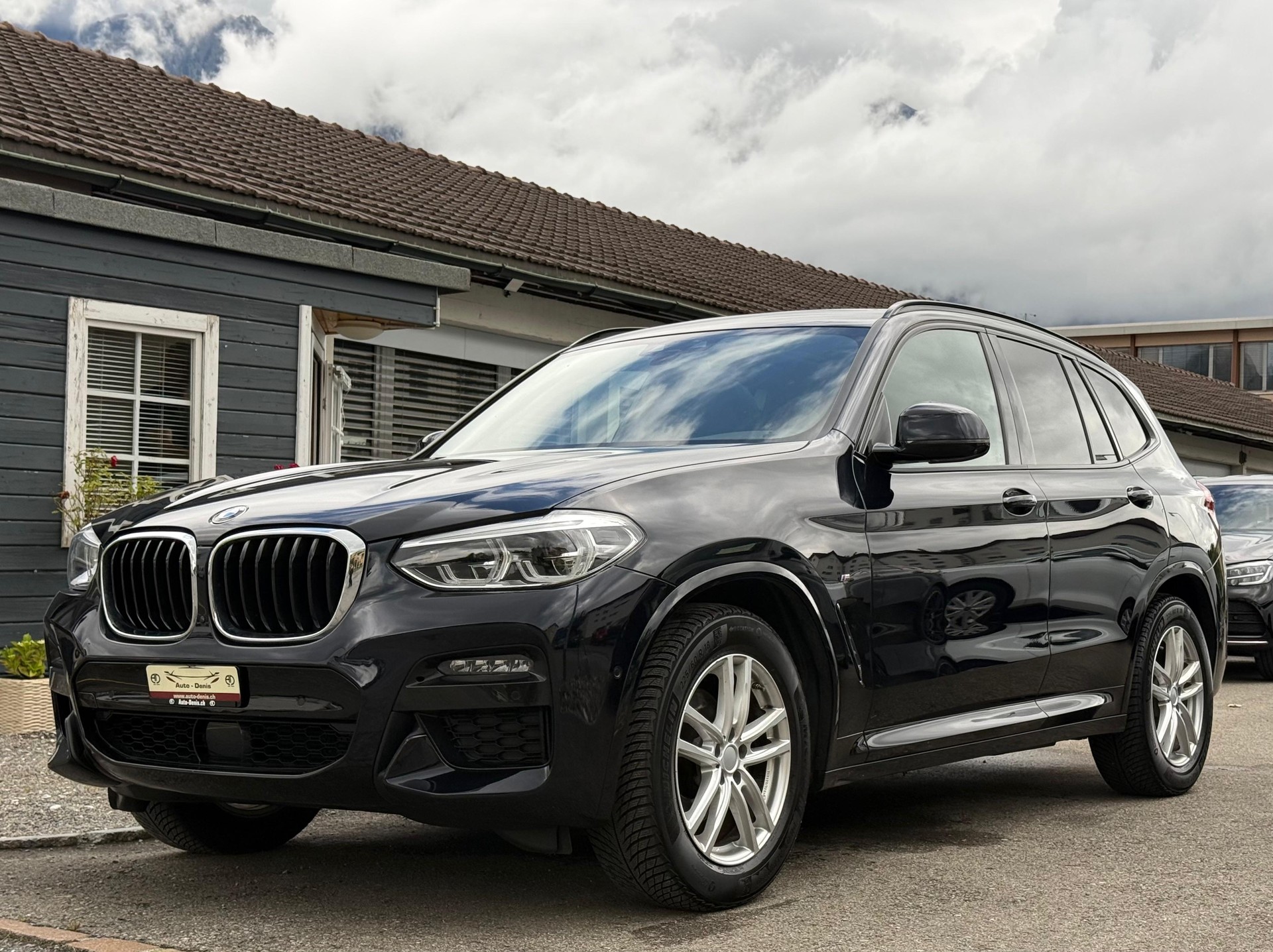 BMW X3 20d xDrive paddles