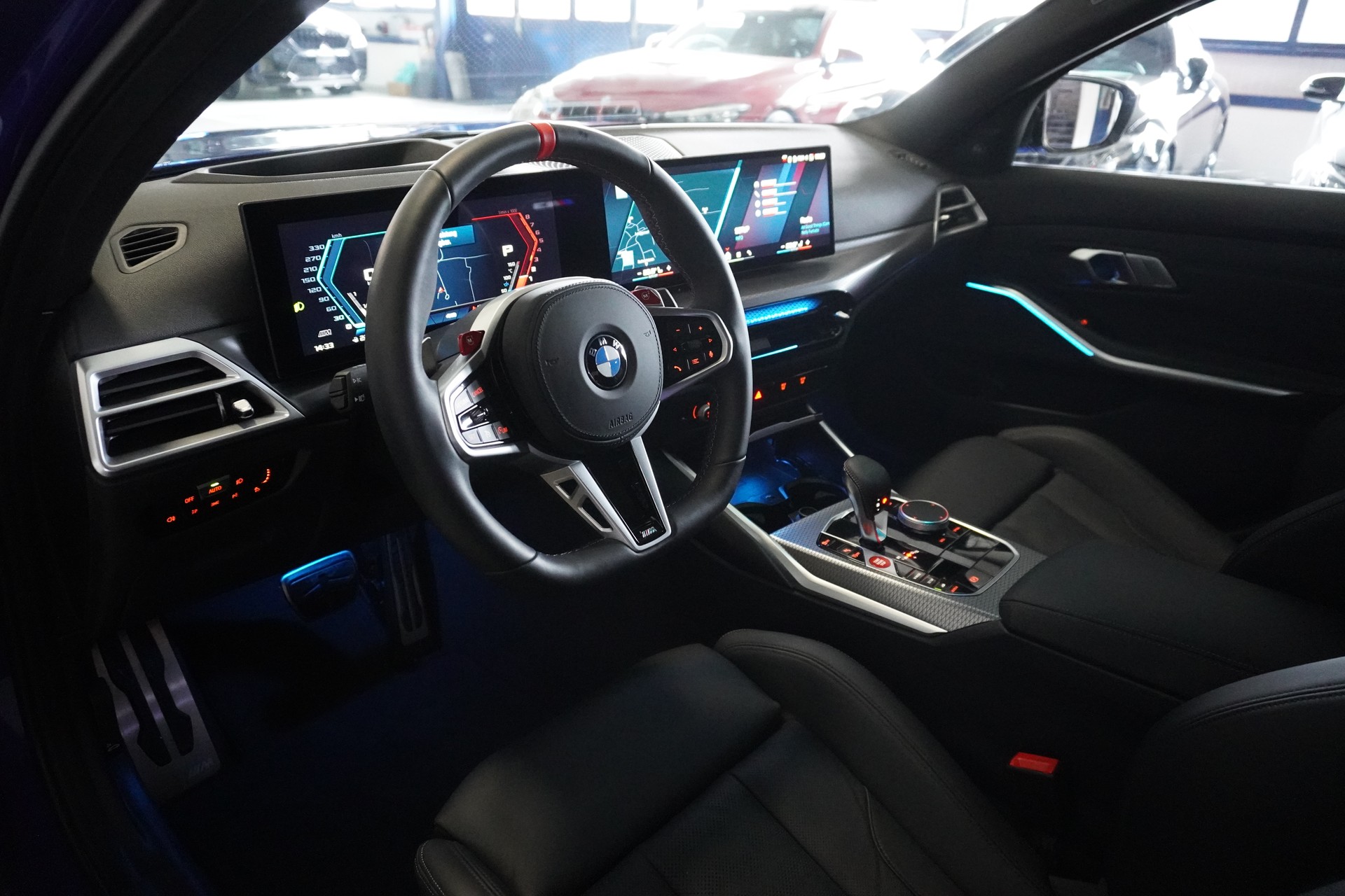 BMW M3 Competition M xDrive LCI // Werksgarantie bis 11/2027 //-image-8