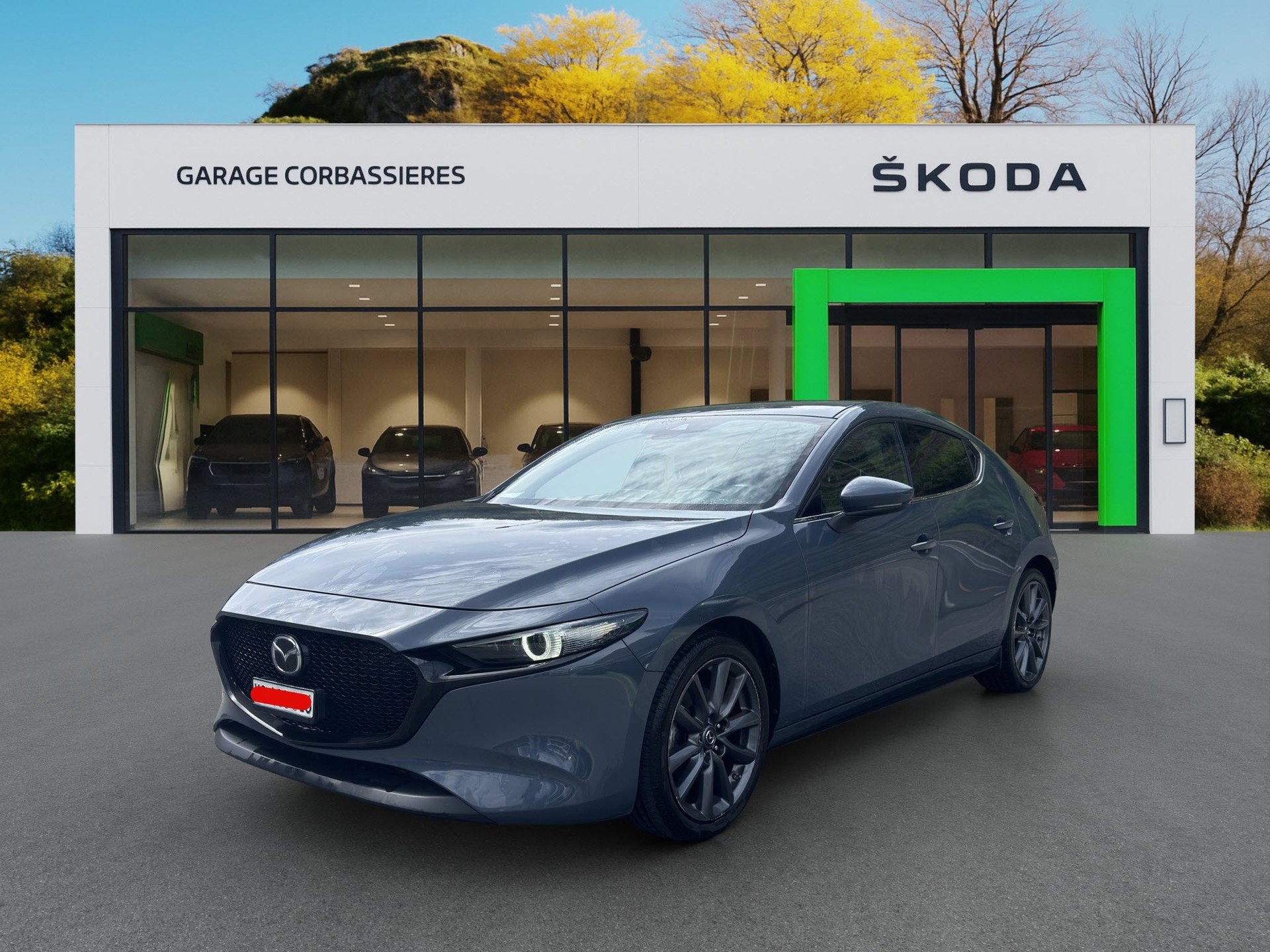 MAZDA 3 Hatchback SKYACTIV-X M Hybrid 180 Ambition Plus AWD-image-1