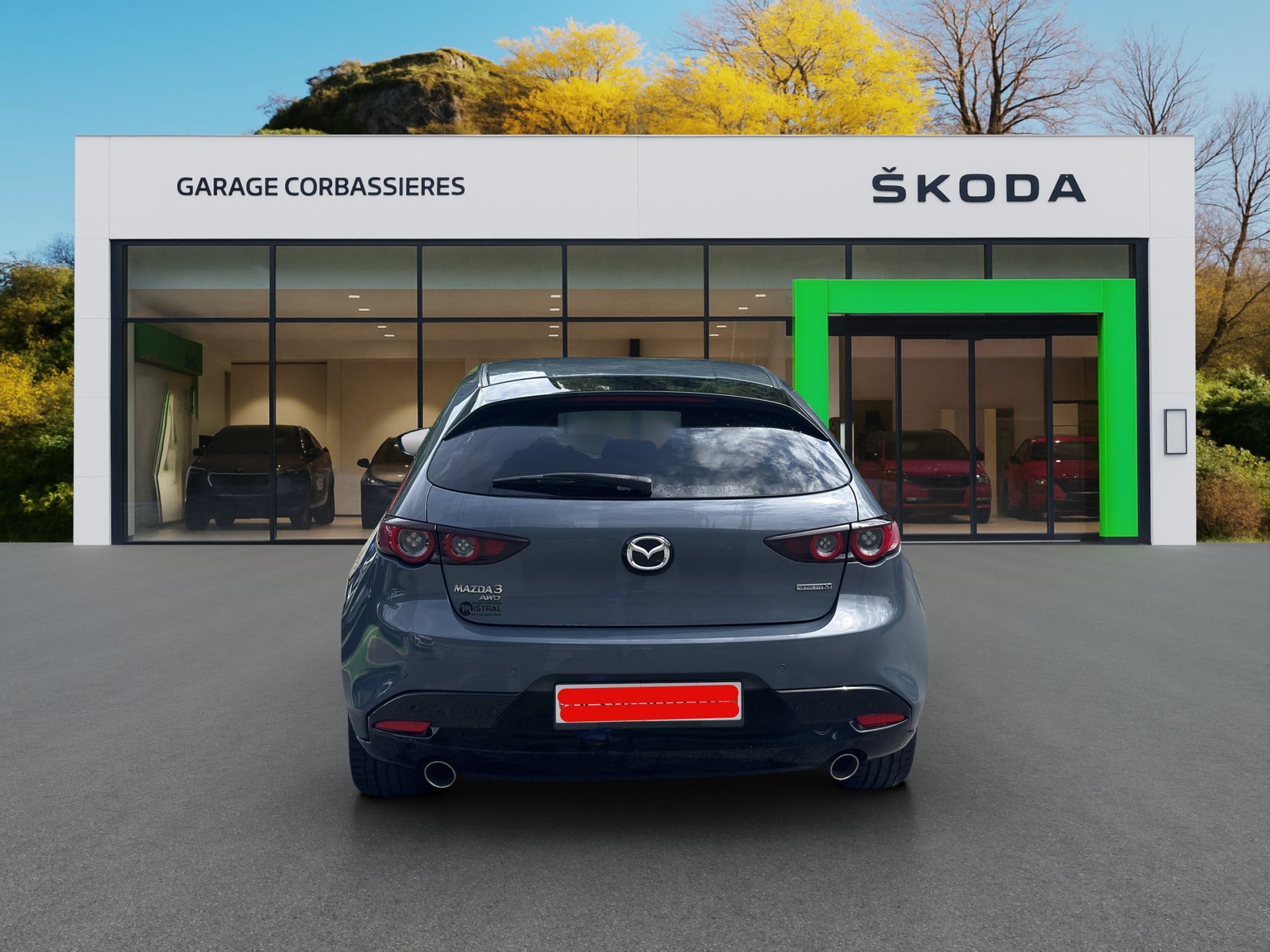 MAZDA 3 Hatchback SKYACTIV-X M Hybrid 180 Ambition Plus AWD-image-4