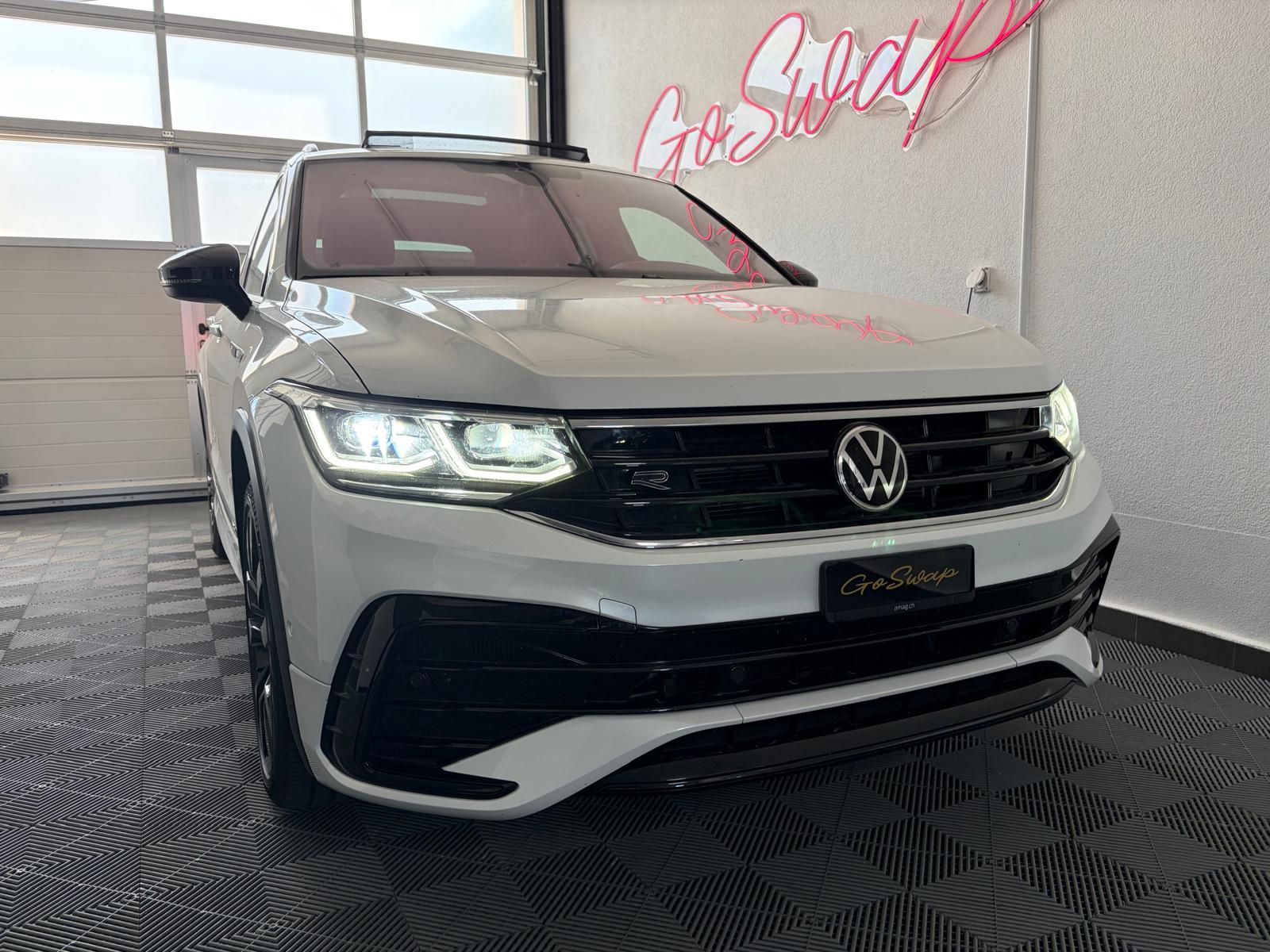 VW Tiguan 2.0TSI R-Line 4Motion DSG - Attelage - Toit ouvrant - Caméra - DCC-image-8