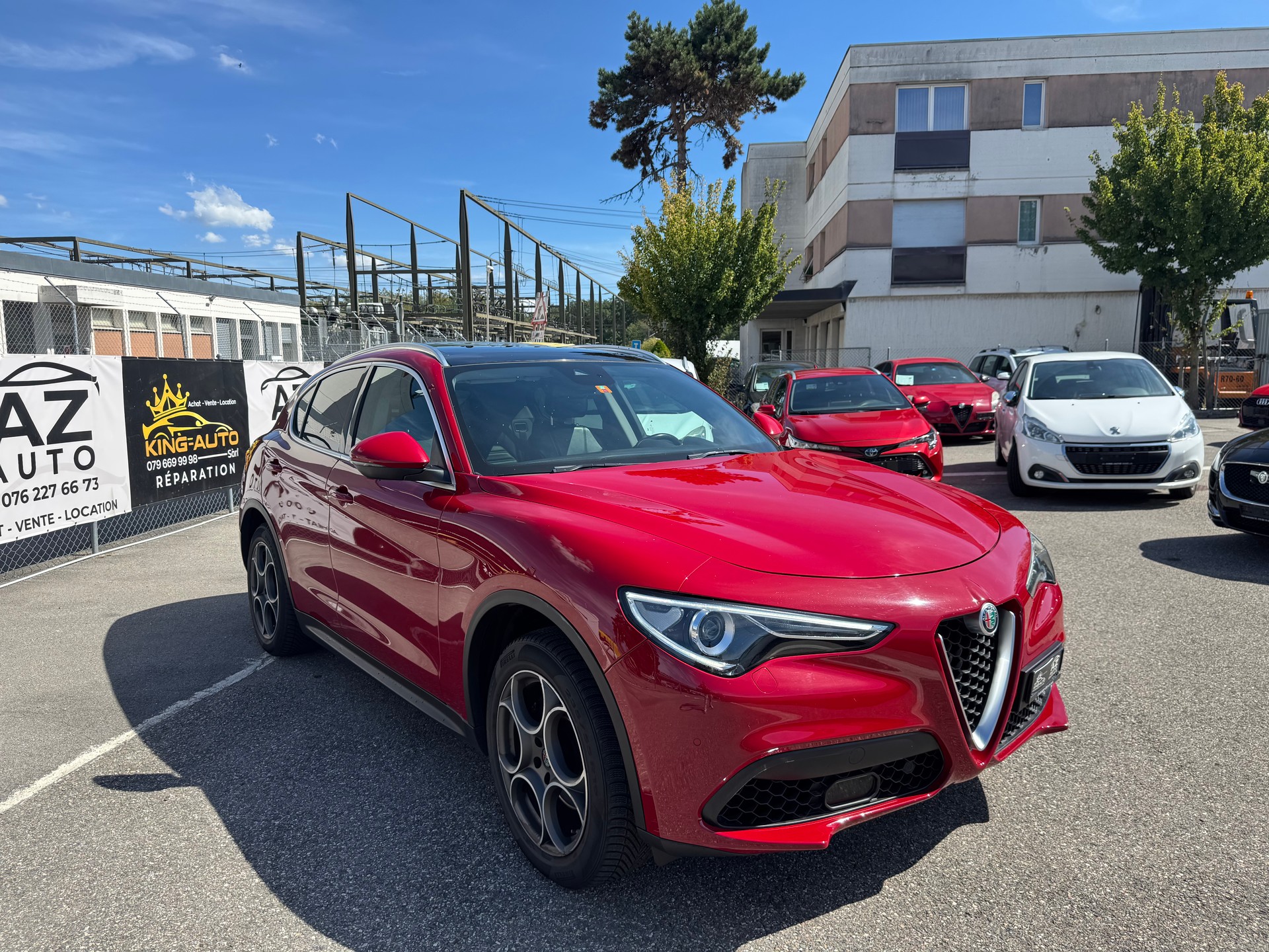 ALFA ROMEO Stelvio 2.2 JTDM Sport Q4 Automatic 210 PS Full option Garantie 2 ans 🇨🇭-image-9