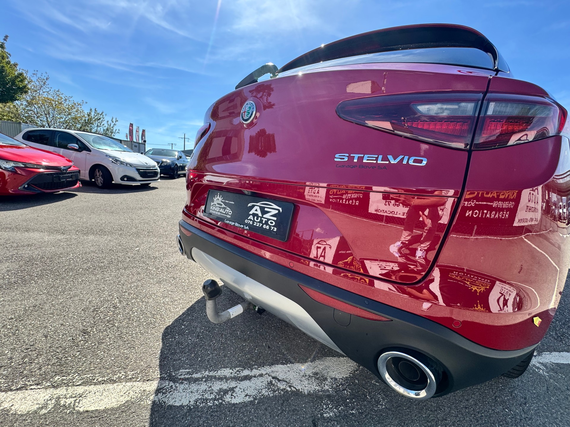 ALFA ROMEO Stelvio 2.2 JTDM Sport Q4 Automatic 210 PS Full option Garantie 2 ans 🇨🇭-image-16